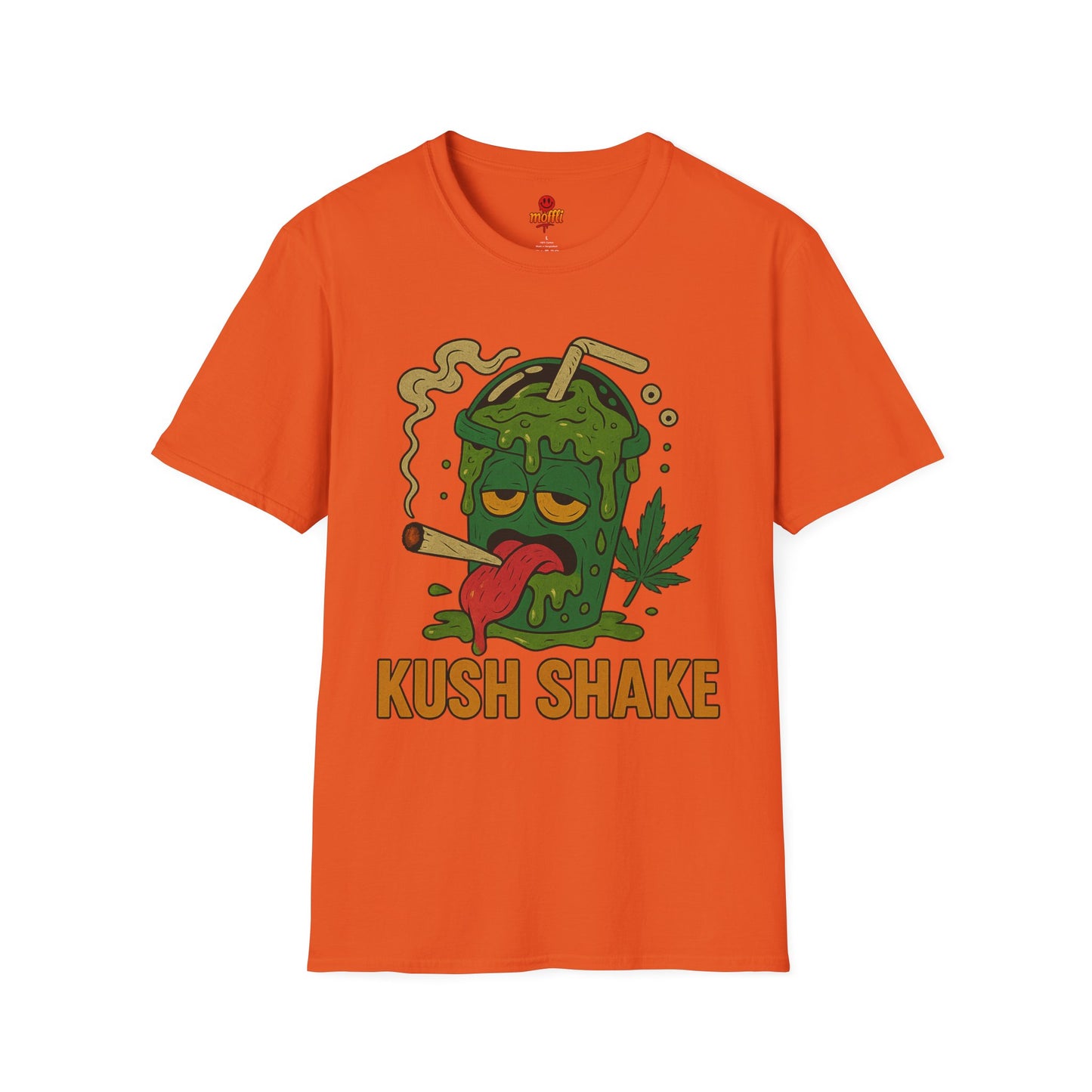 Kush Shake T-Shirt – Funny Weed Milkshake Shirt (Tax Included)