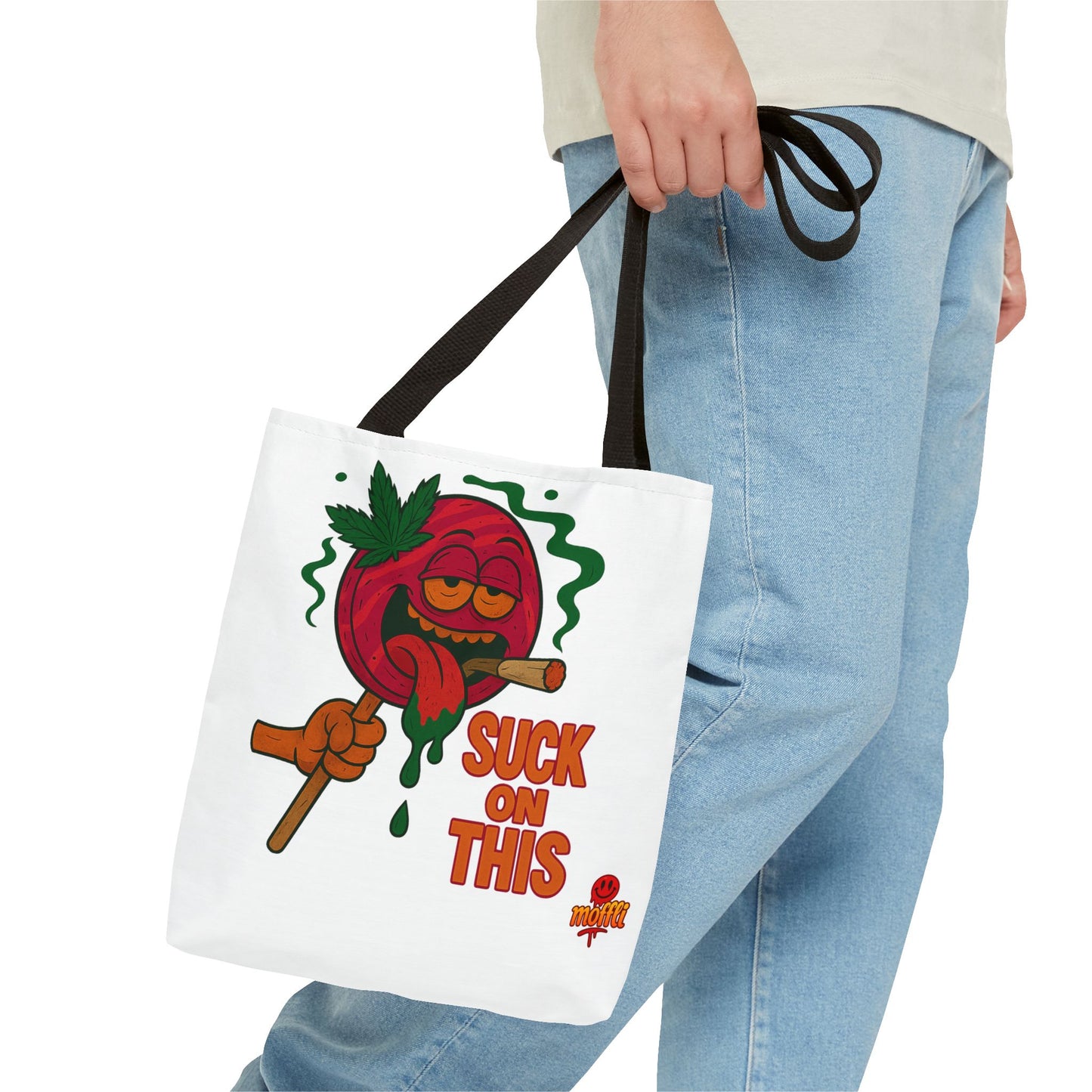 Suck on This Tote Bag – Funny Lollipop Weed Design (Tax Included)