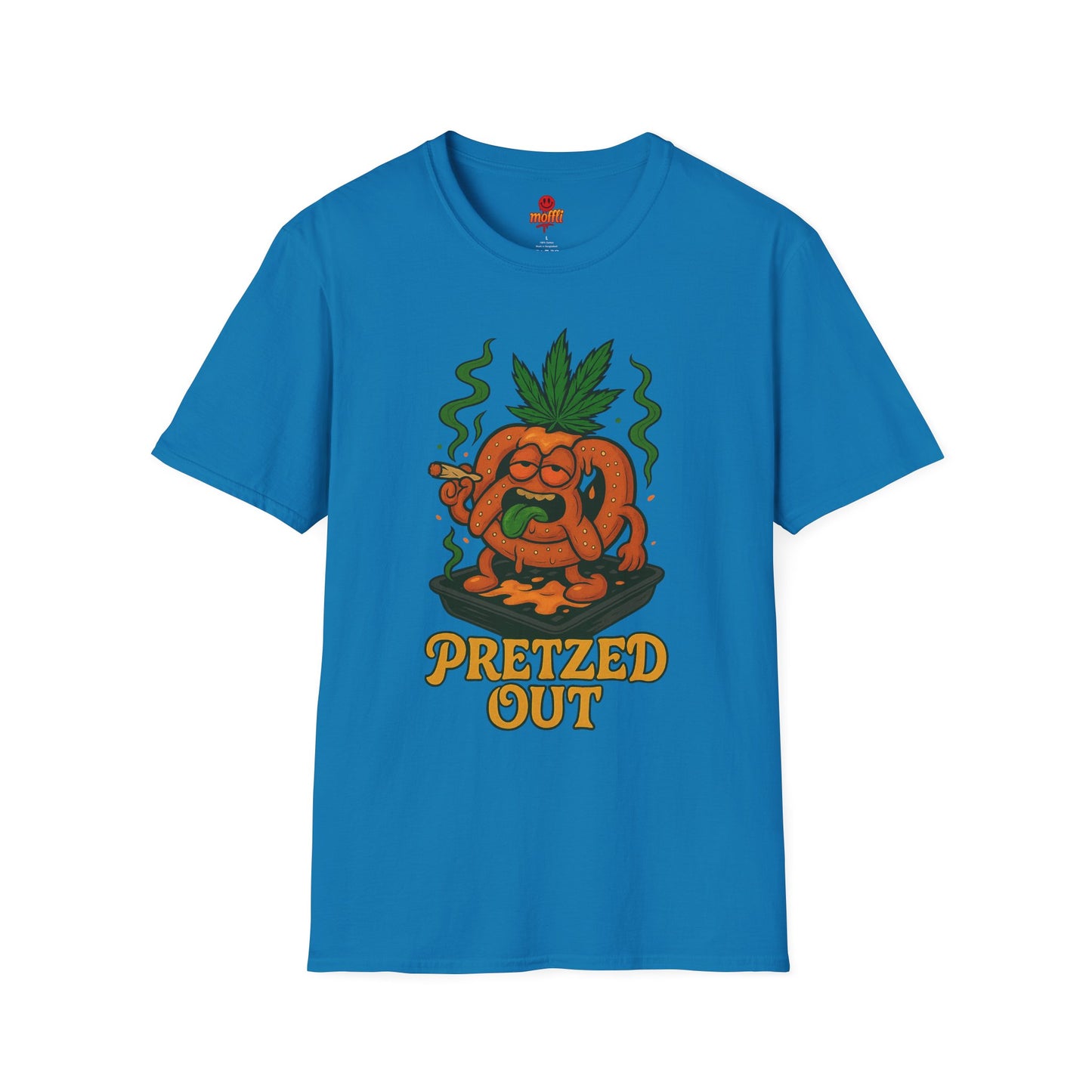 Pretzed Out T-Shirt – Funny Stoner Pretzel Shirt (Tax Included)