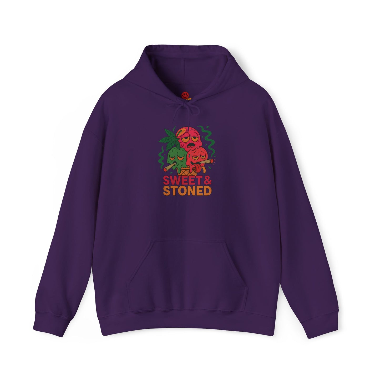 Sweet & Stoned Hoodie – Funny Weed Ice Cream (Tax Included)
