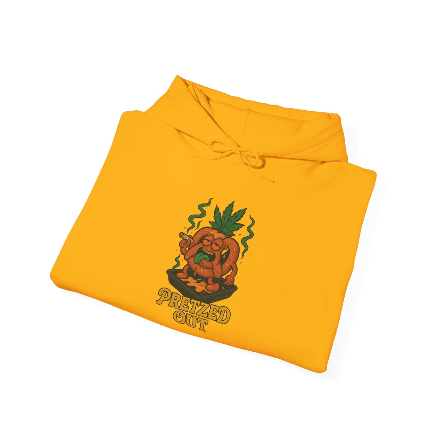 Pretzed Out Hoodie – Funny Weed Pretzel Stoner (Tax Included)