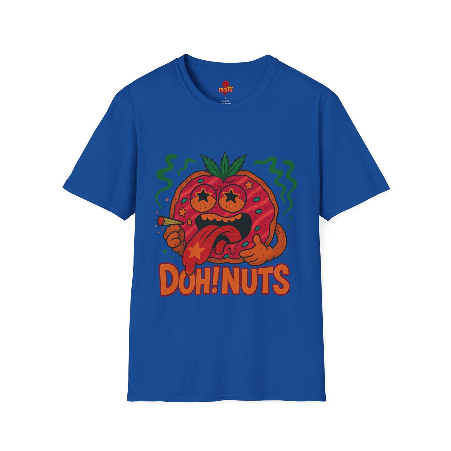 DOH! NUTS Funny Stoner Donut T-Shirt (Tax Included)