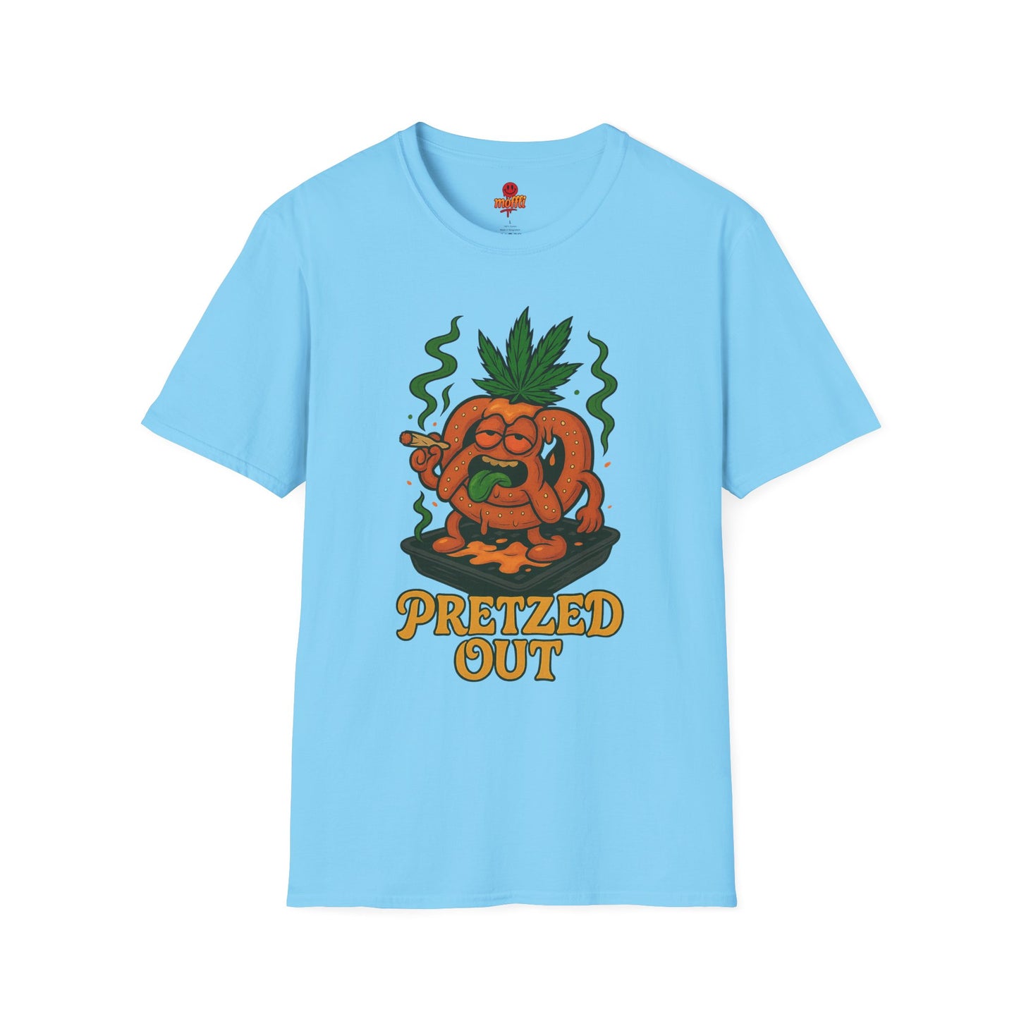 Pretzed Out T-Shirt – Funny Stoner Pretzel Shirt (Tax Included)