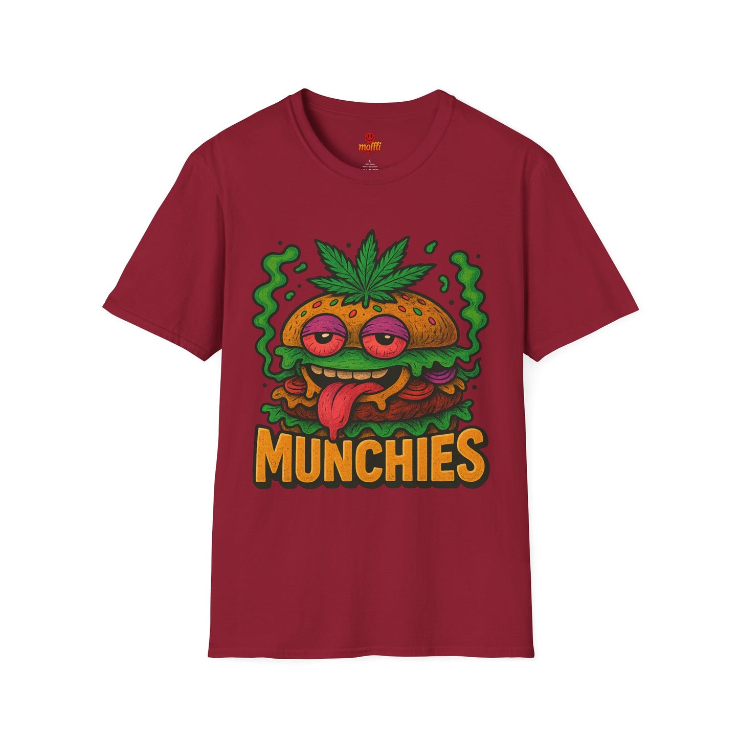 Munchies T-Shirt – Burger for Stoners (Tax Included)