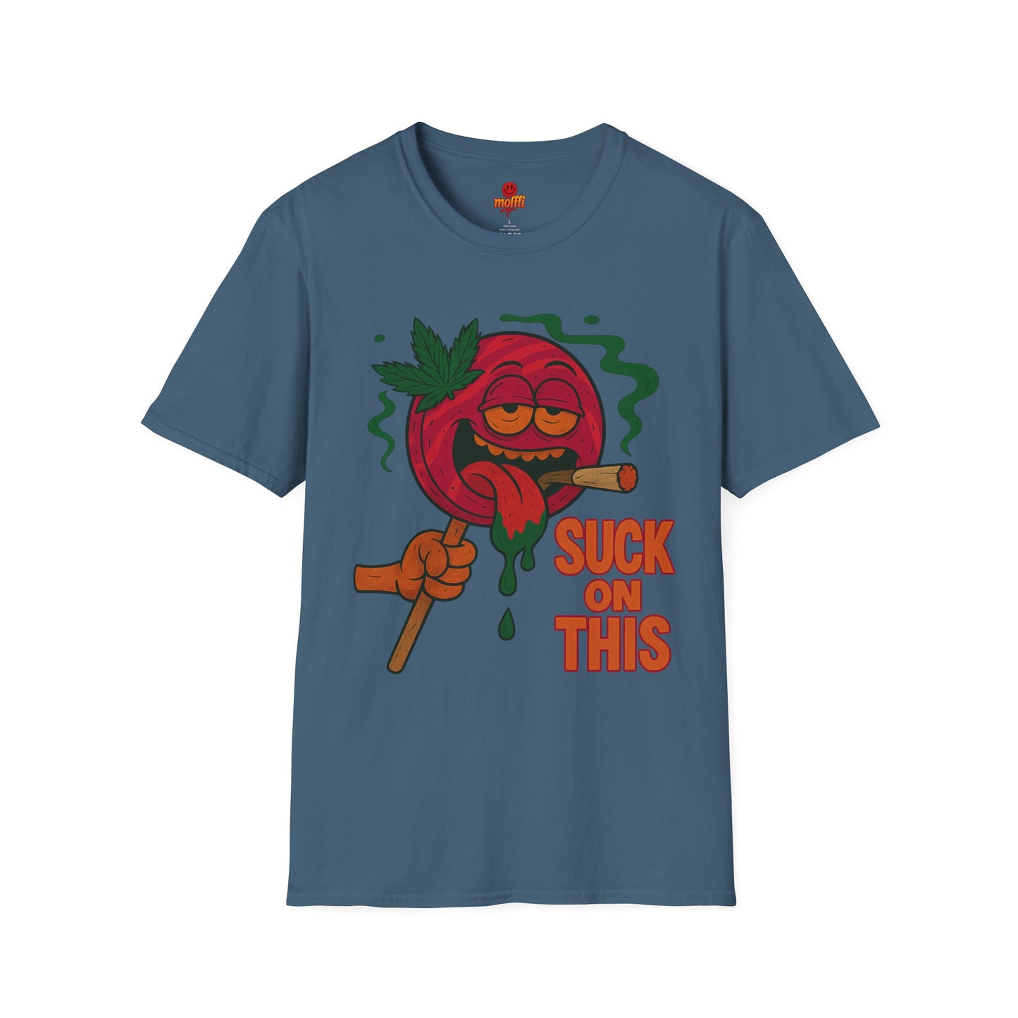 Suck On This T-Shirt – Funny Weed Lollipop Shirt (Tax Included)