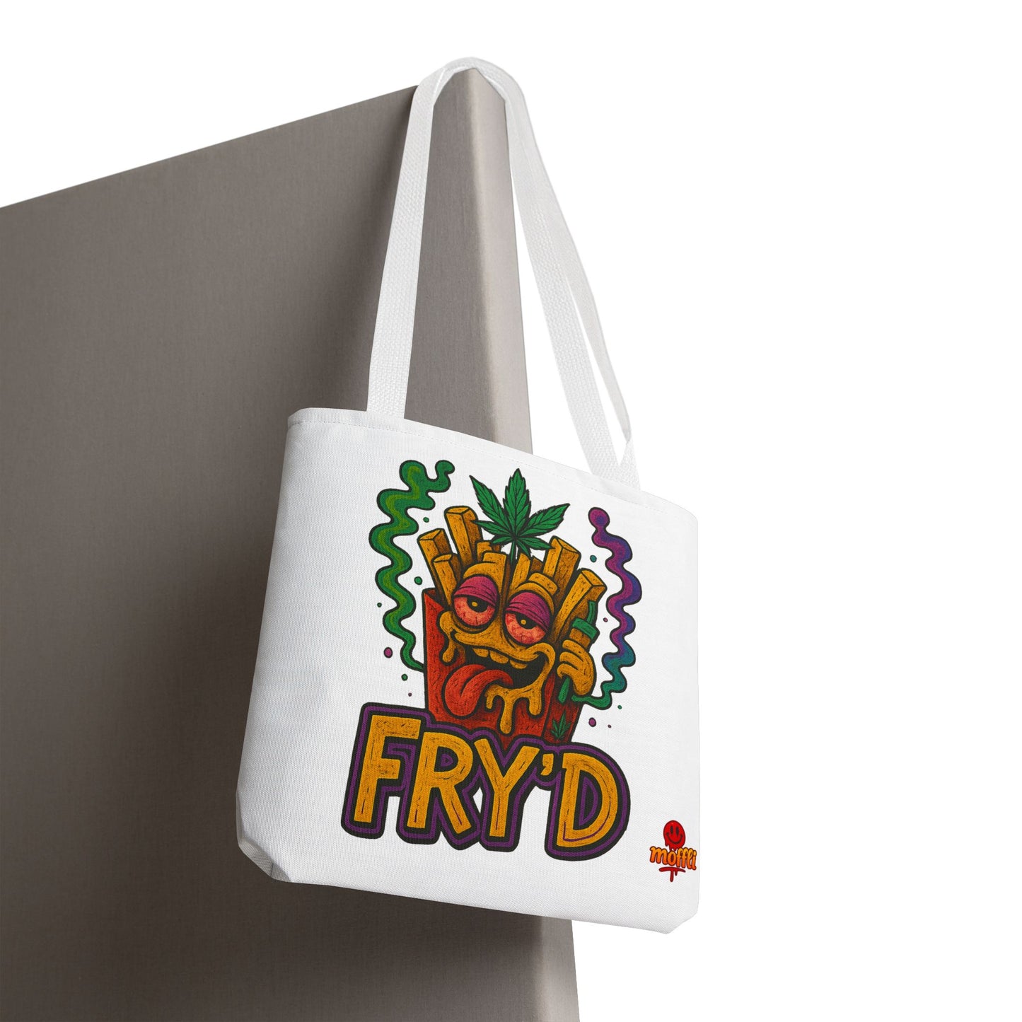 FRY’D Tote Bag – Funny Weed Fries 420 (Tax Included)