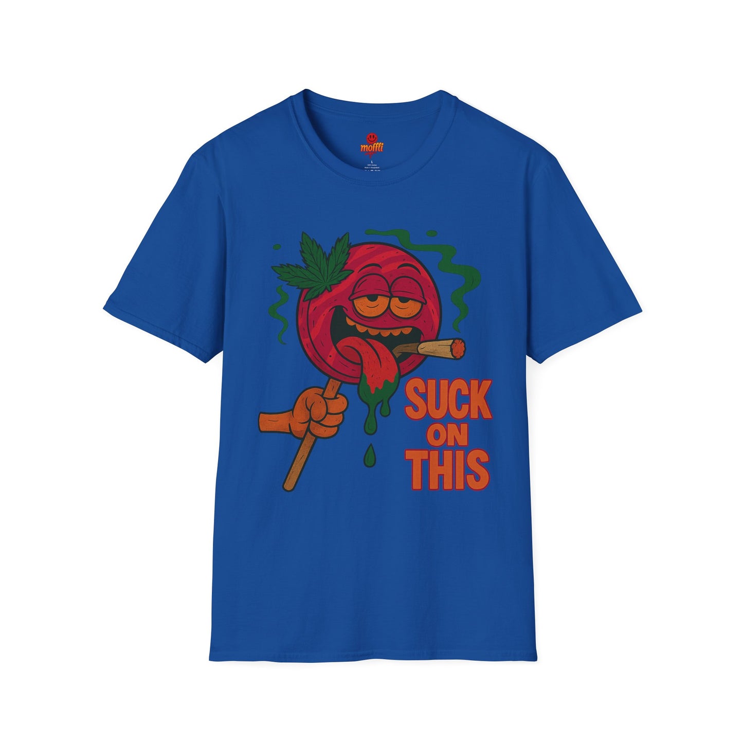 Suck On This T-Shirt – Funny Weed Lollipop Shirt (Tax Included)