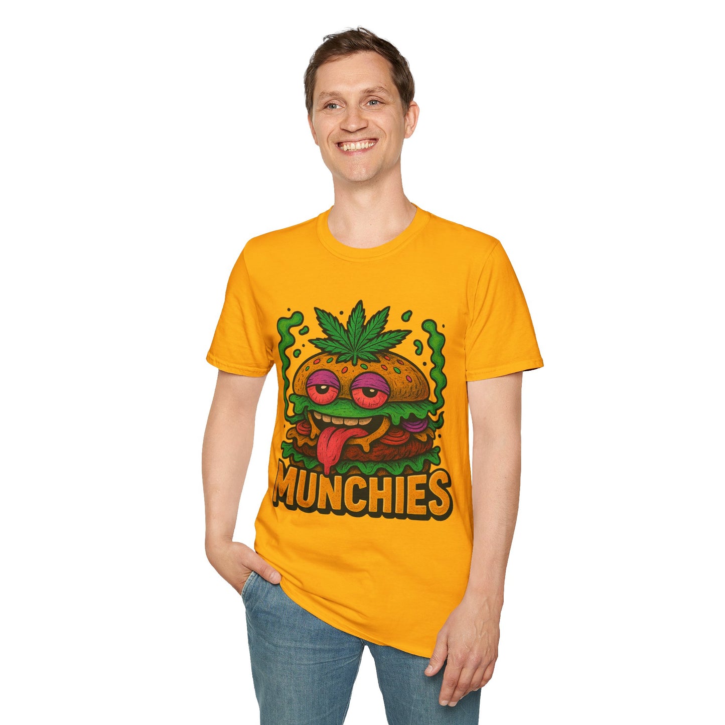 Munchies T-Shirt – Burger for Stoners (Tax Included)