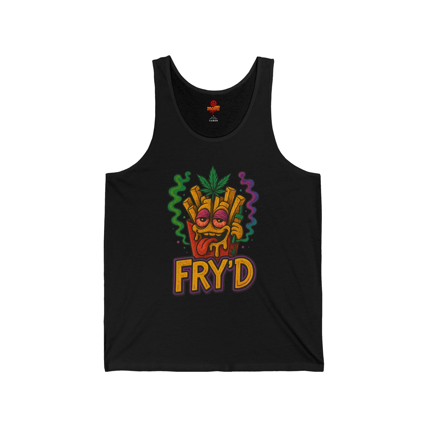 Fry’d Tank Top, Funny Weed Fries (Tax Included)