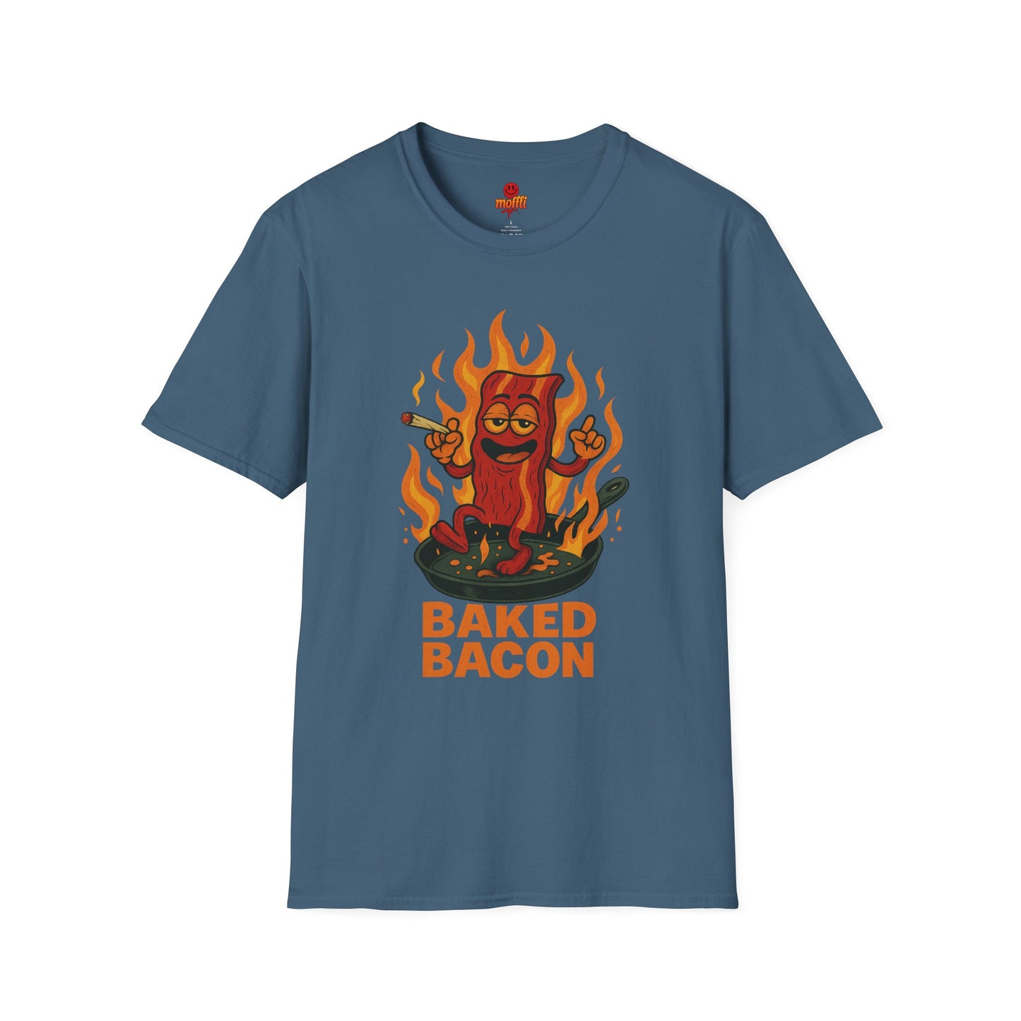 Baked Bacon T-Shirt – Funny Weed Bacon Shirt (Tax Included)