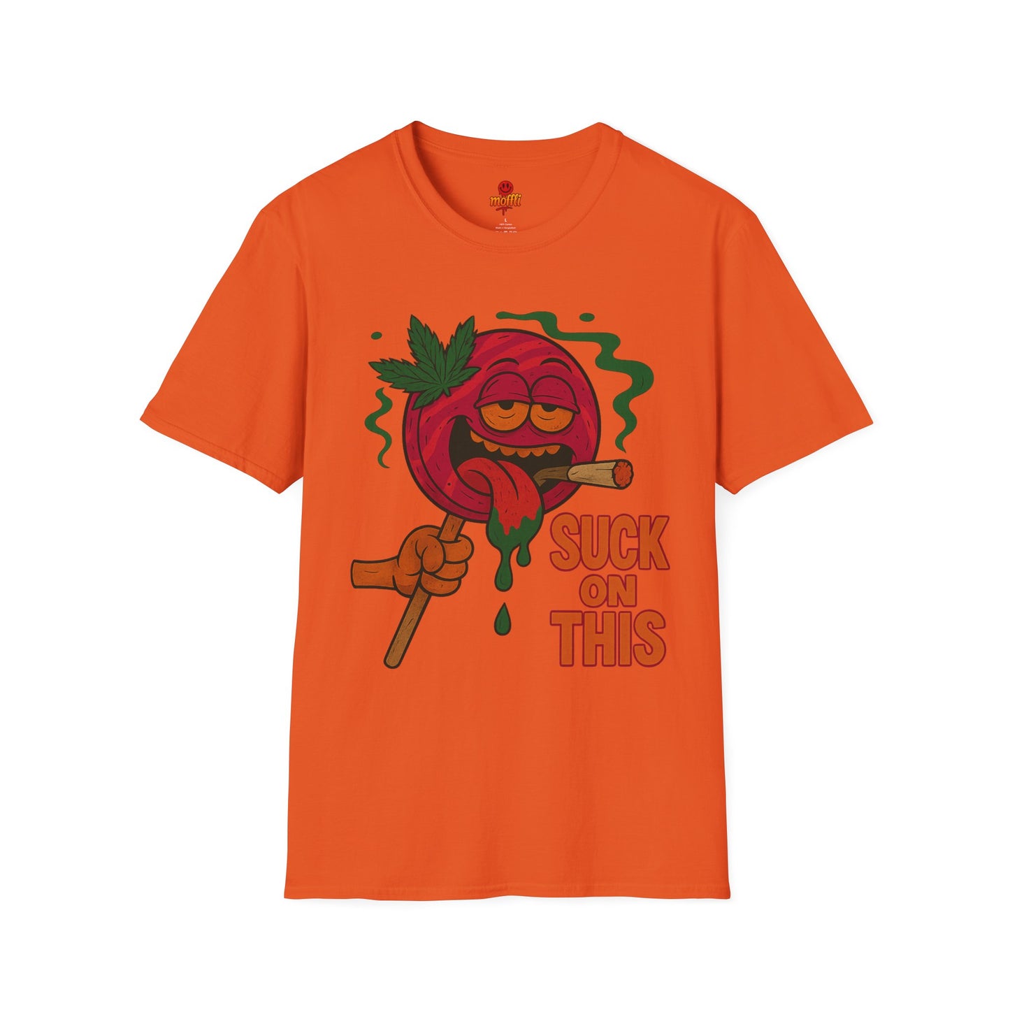Suck On This T-Shirt – Funny Weed Lollipop Shirt (Tax Included)