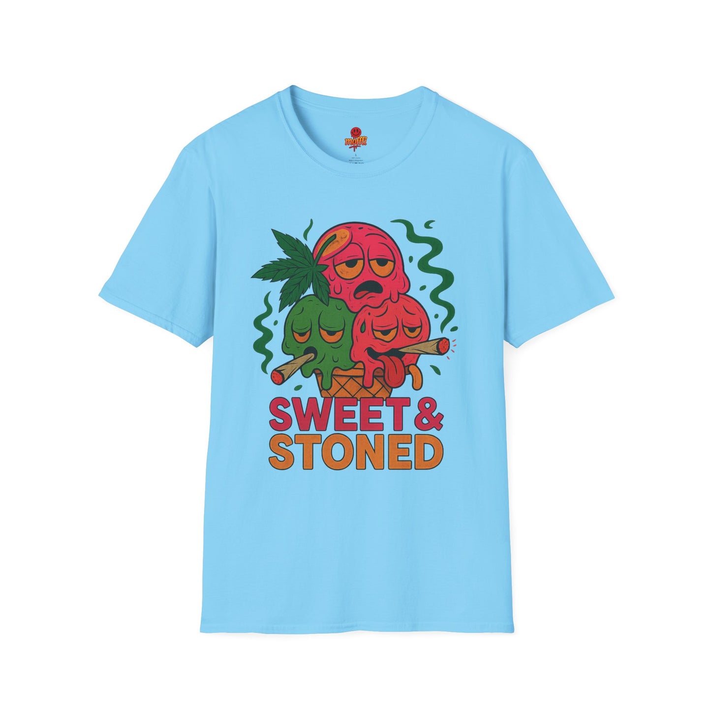 Sweet & Stoned T-Shirt – Funny Weed Ice Cream (Tax Included)