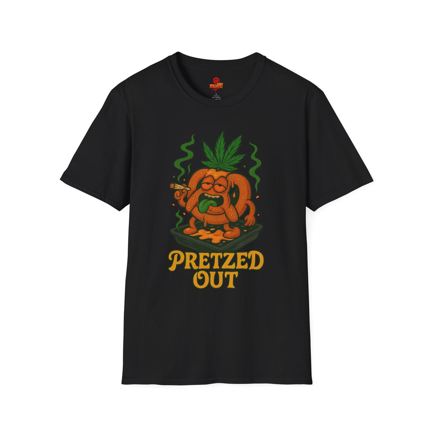 Pretzed Out T-Shirt – Funny Stoner Pretzel Shirt (Tax Included)