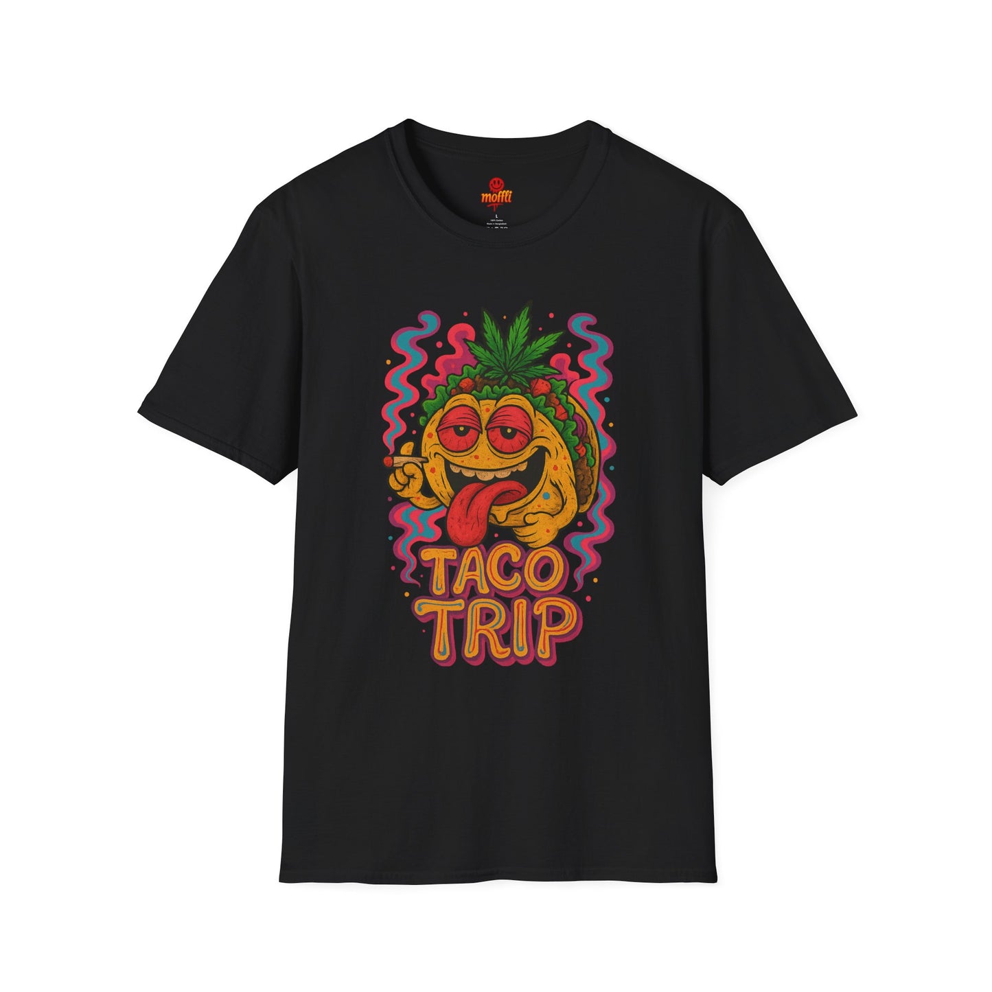 Taco Trip T-Shirt – Funny Weed Taco Shirt (Tax Included)