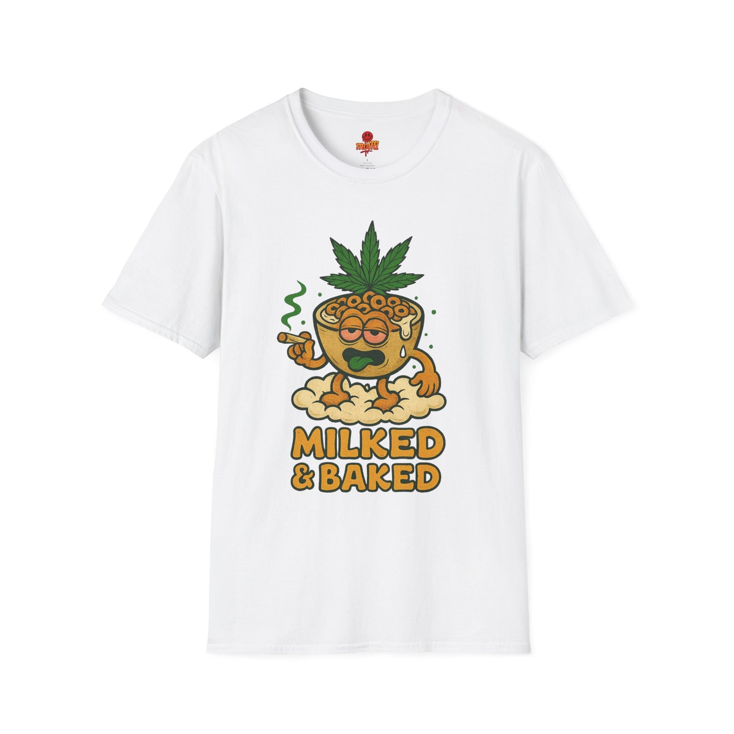 Milked & Baked Funny Cereal Weed Shirt (Tax Included)