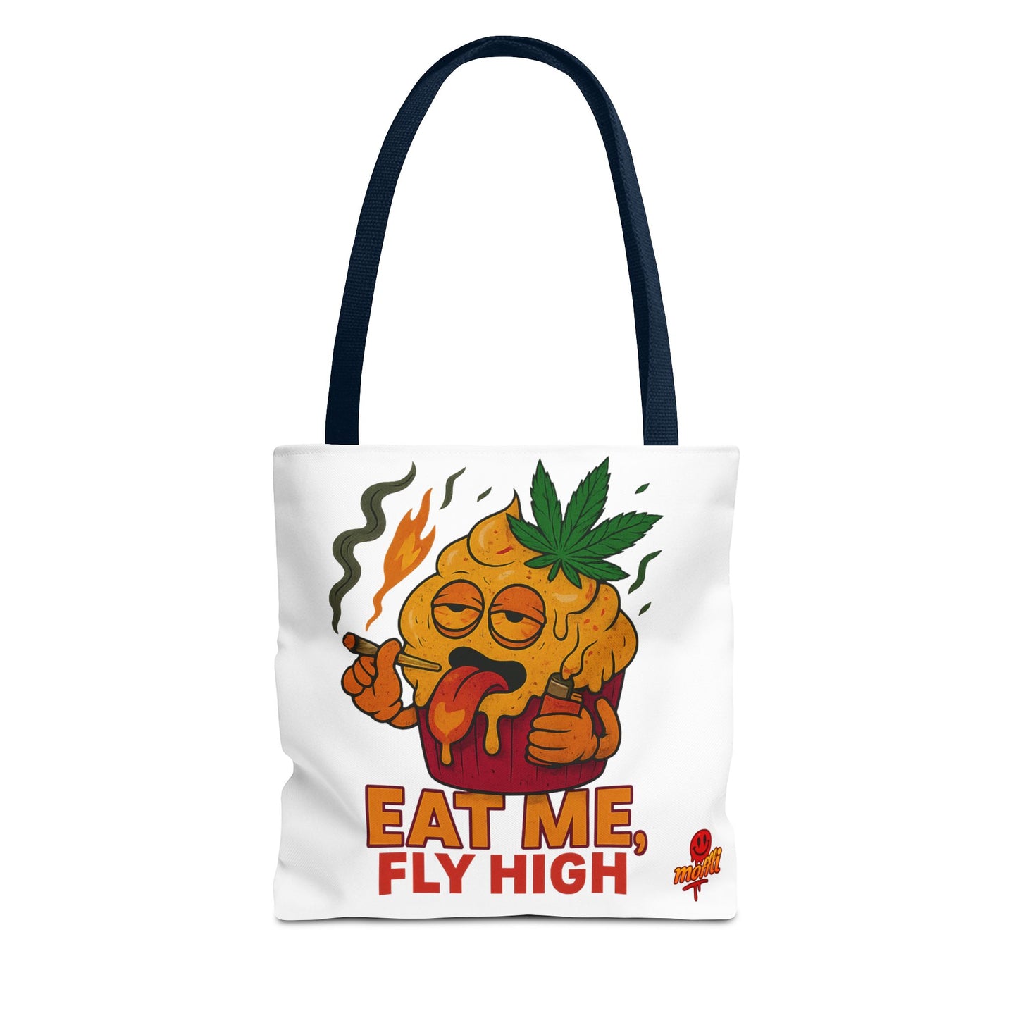 Eat Me Fly High Muffin Tote Bag – Funny Stoner Weed Edible (Tax Included)