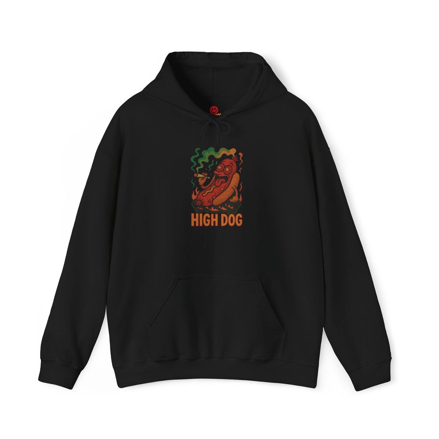 High Dog Hoodie – Funny Weed Hot Dog (Tax Included)