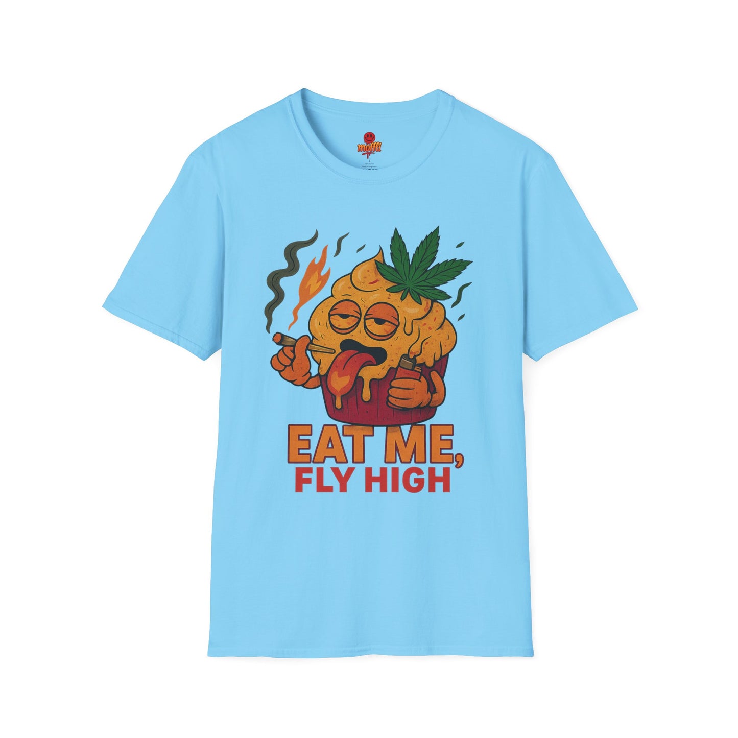 Eat Me Fly High T-Shirt – Funny Weed Muffin Shirt (Tax Included)