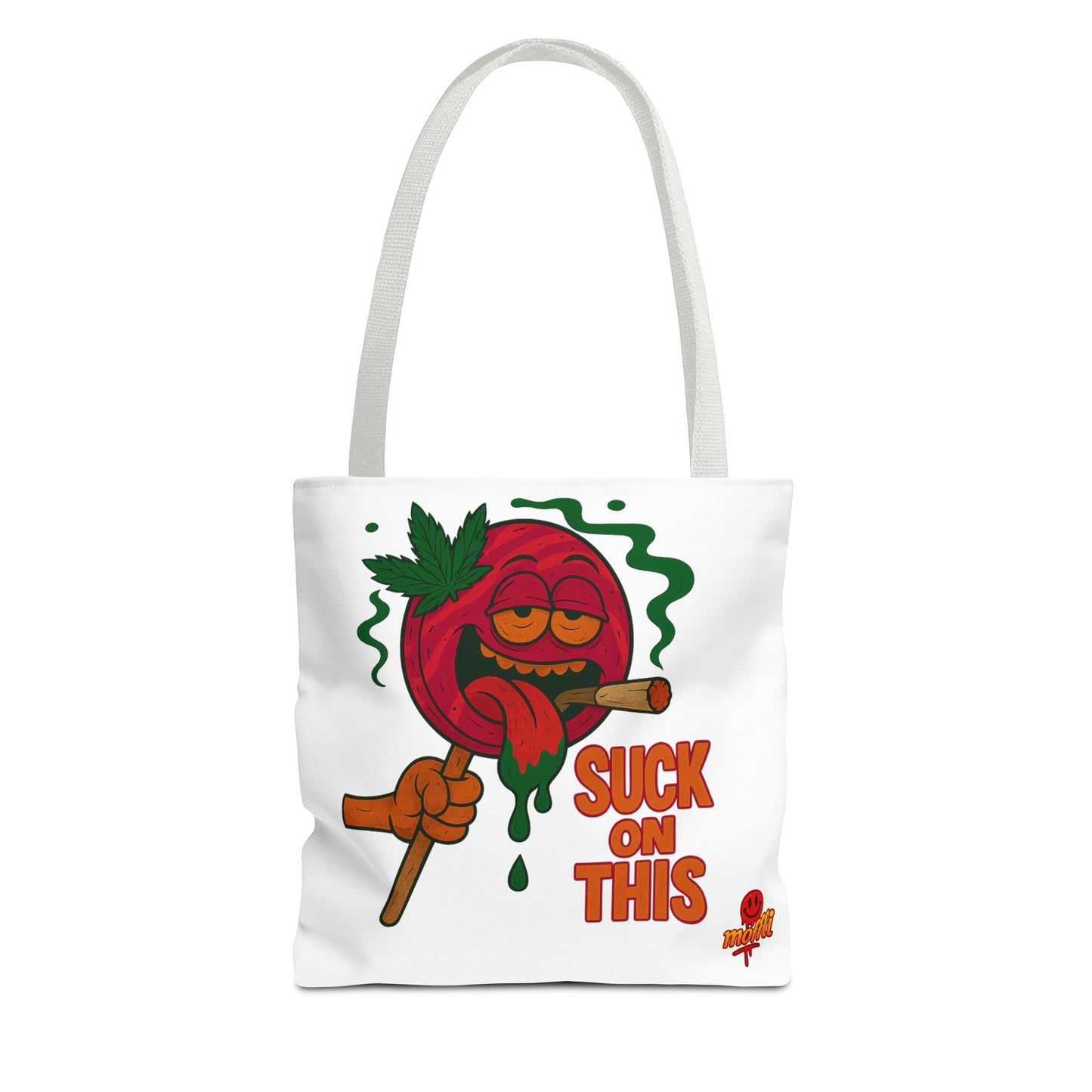 Suck on This Tote Bag – Funny Lollipop Weed Design (Tax Included)