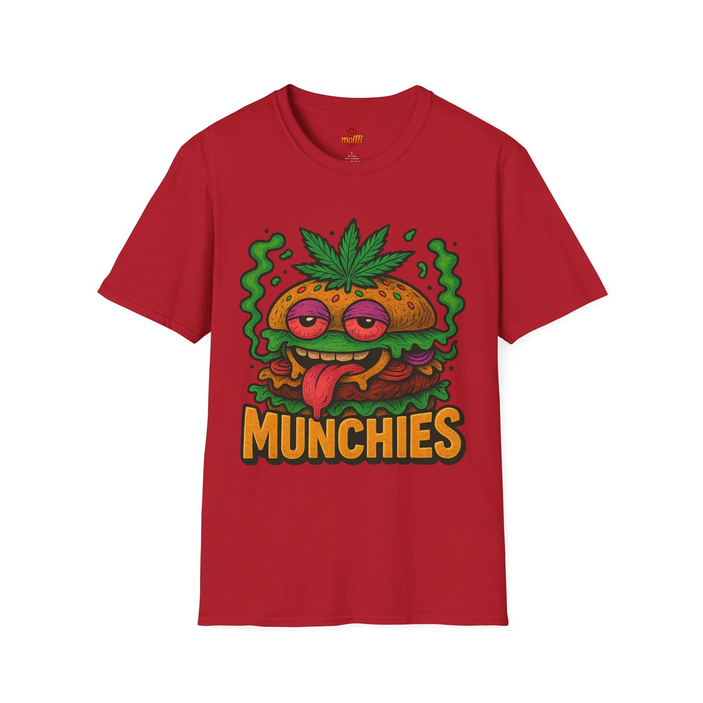 Munchies T-Shirt – Burger for Stoners (Tax Included)