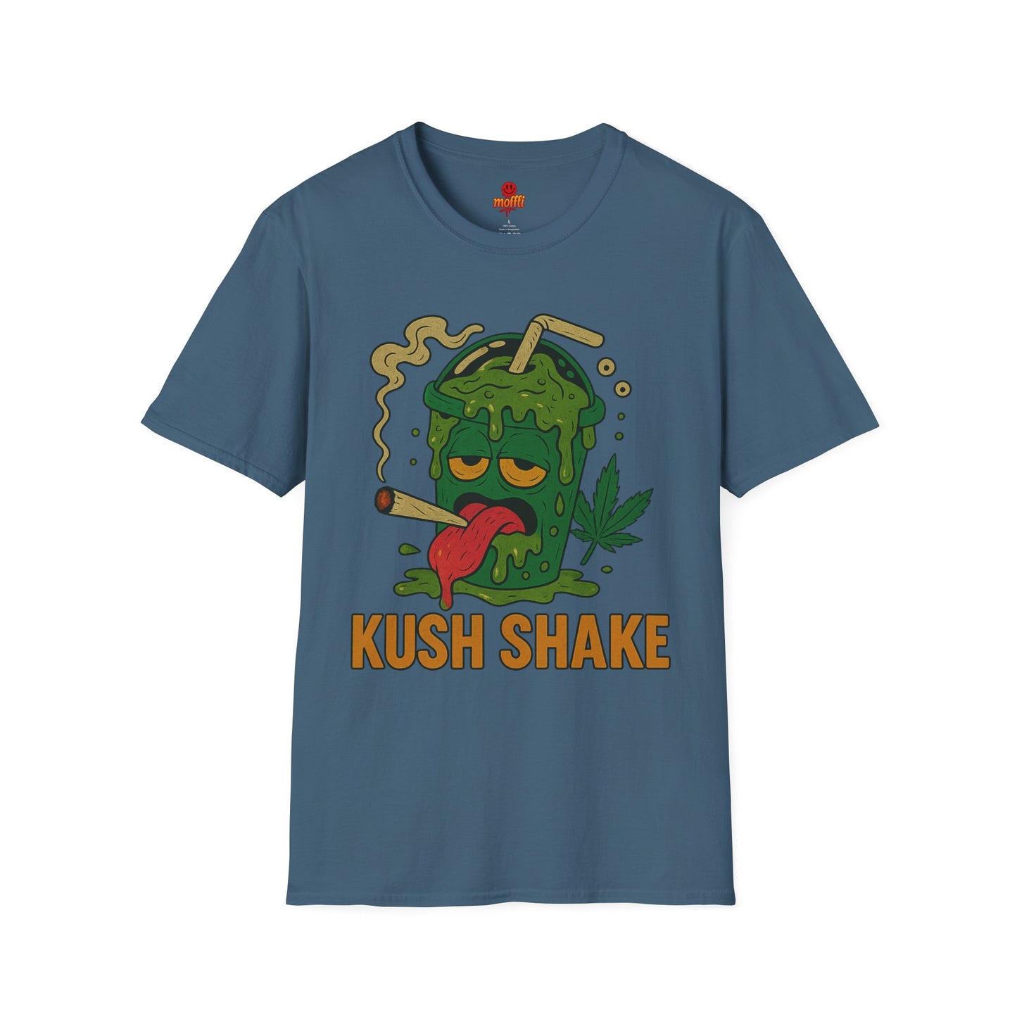 Kush Shake T-Shirt – Funny Weed Milkshake Shirt (Tax Included)