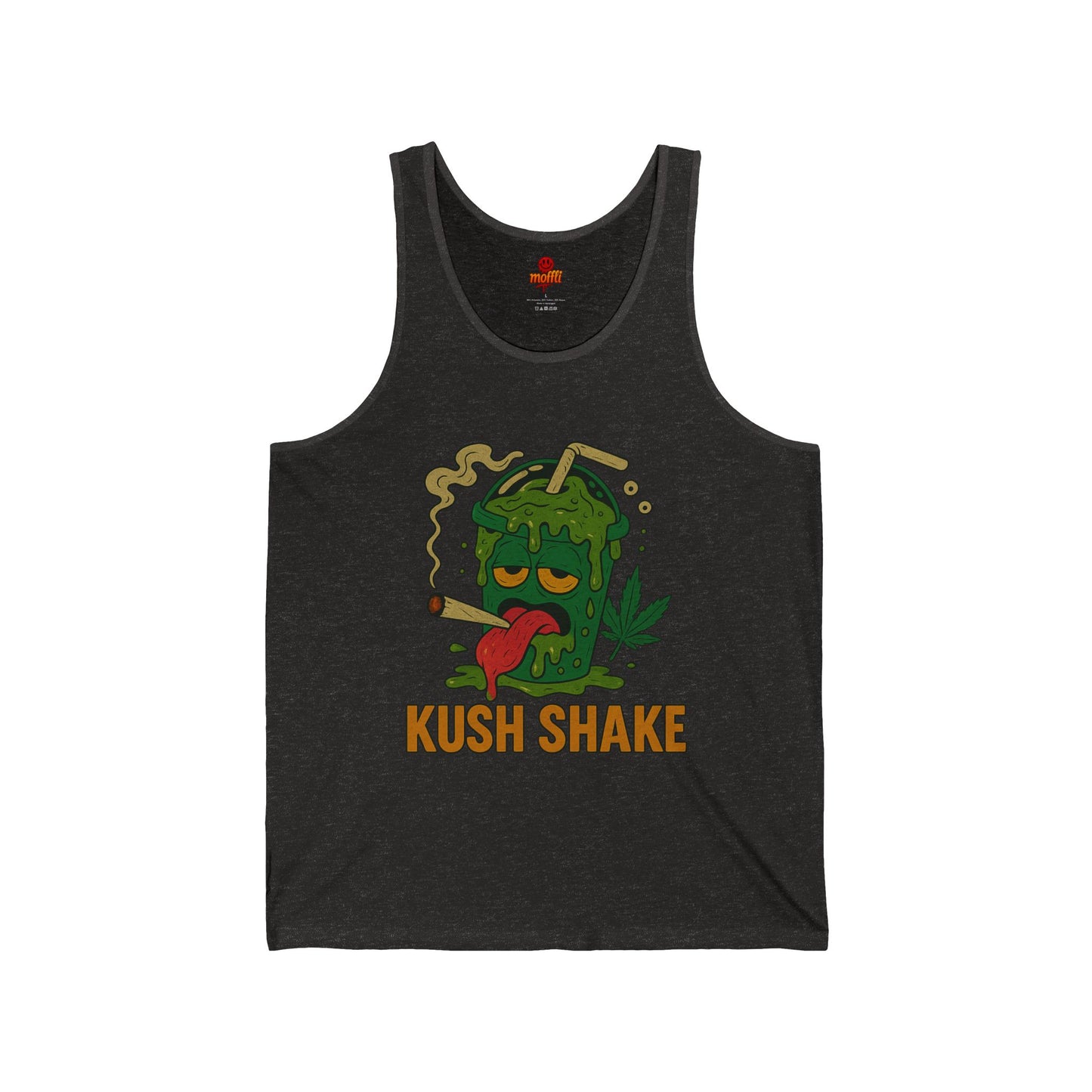 Kush Shake Tank Top, Funny Weed Milkshake (Tax Included)