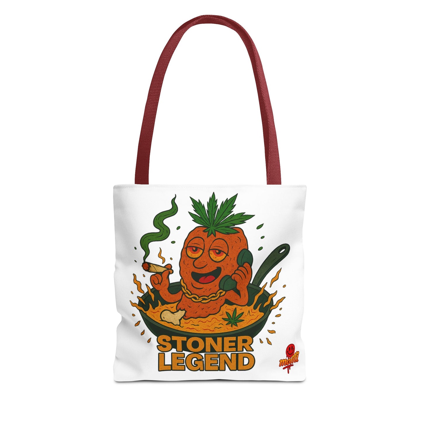 Stoner Legend Tote Bag – Funny Weed Chef Design (Tax Included)