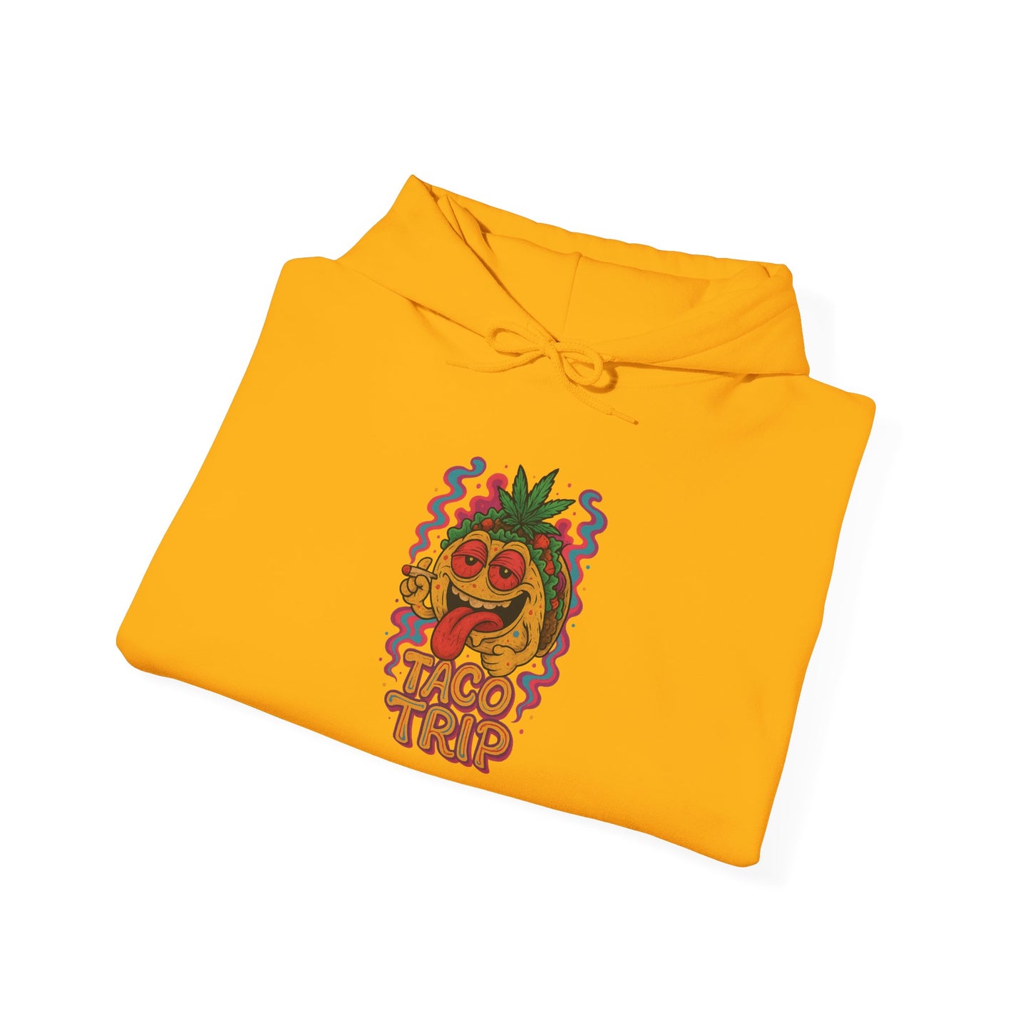 Taco Trip Hoodie – Funny Weed Taco (Tax Included)