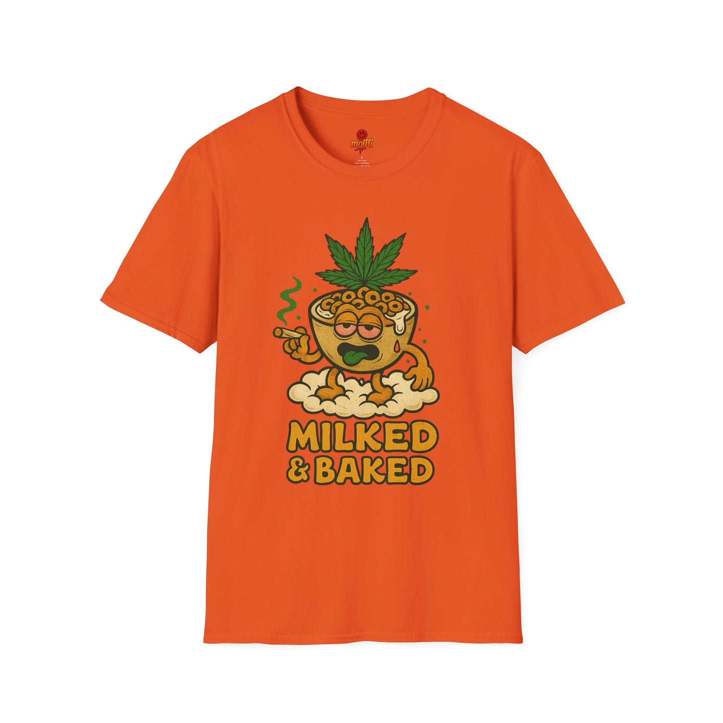 Milked & Baked Funny Cereal Weed Shirt (Tax Included)