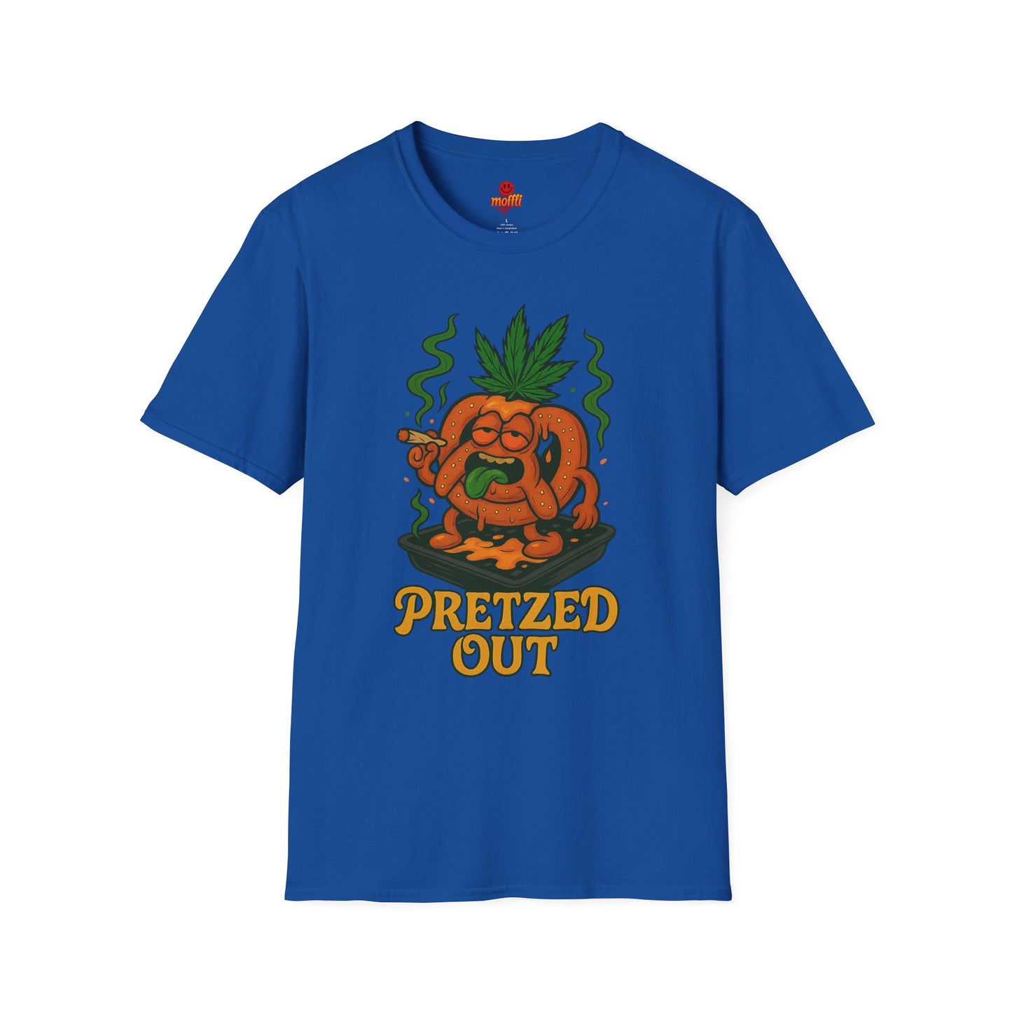 Pretzed Out T-Shirt – Funny Stoner Pretzel Shirt (Tax Included)