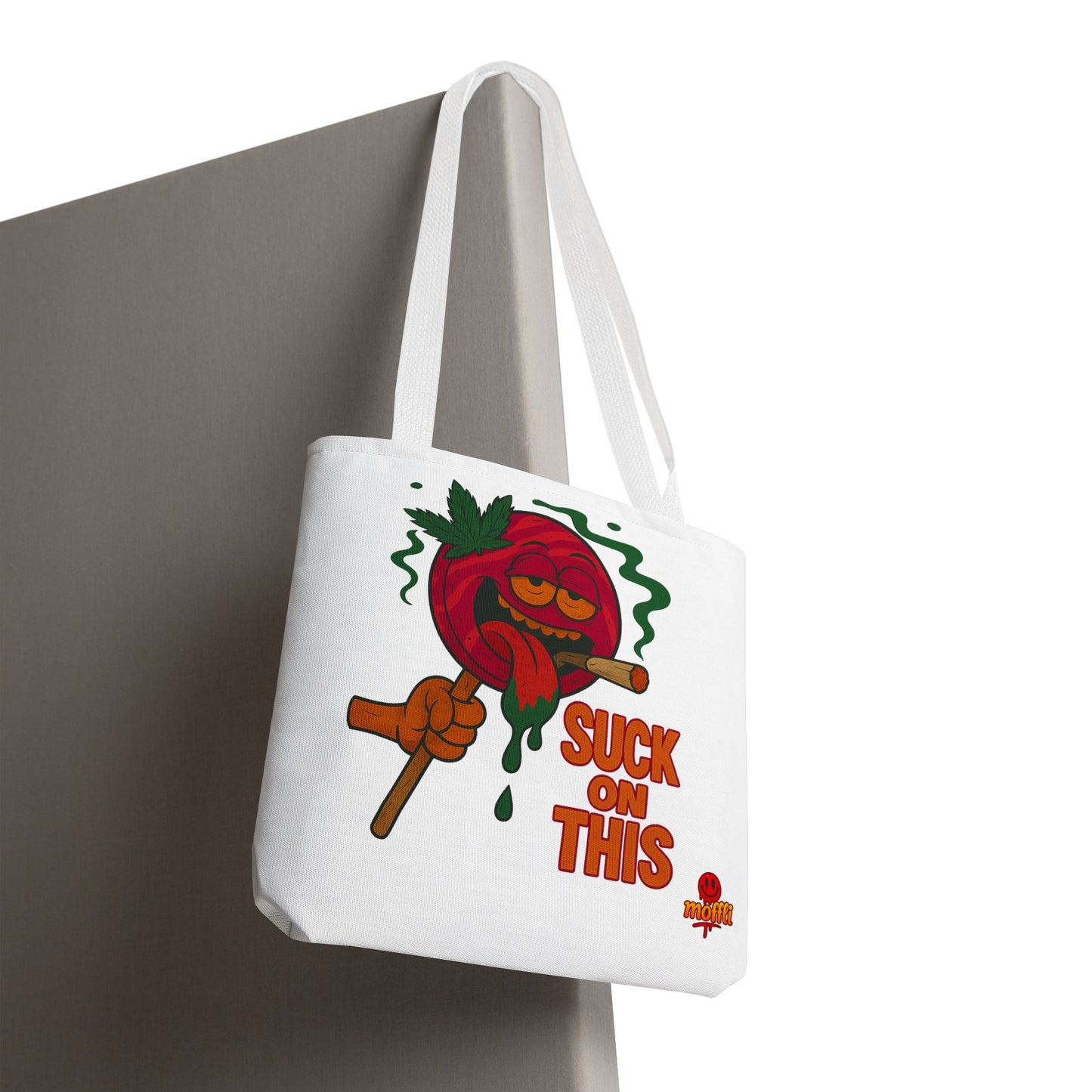 Suck on This Tote Bag – Funny Lollipop Weed Design (Tax Included)