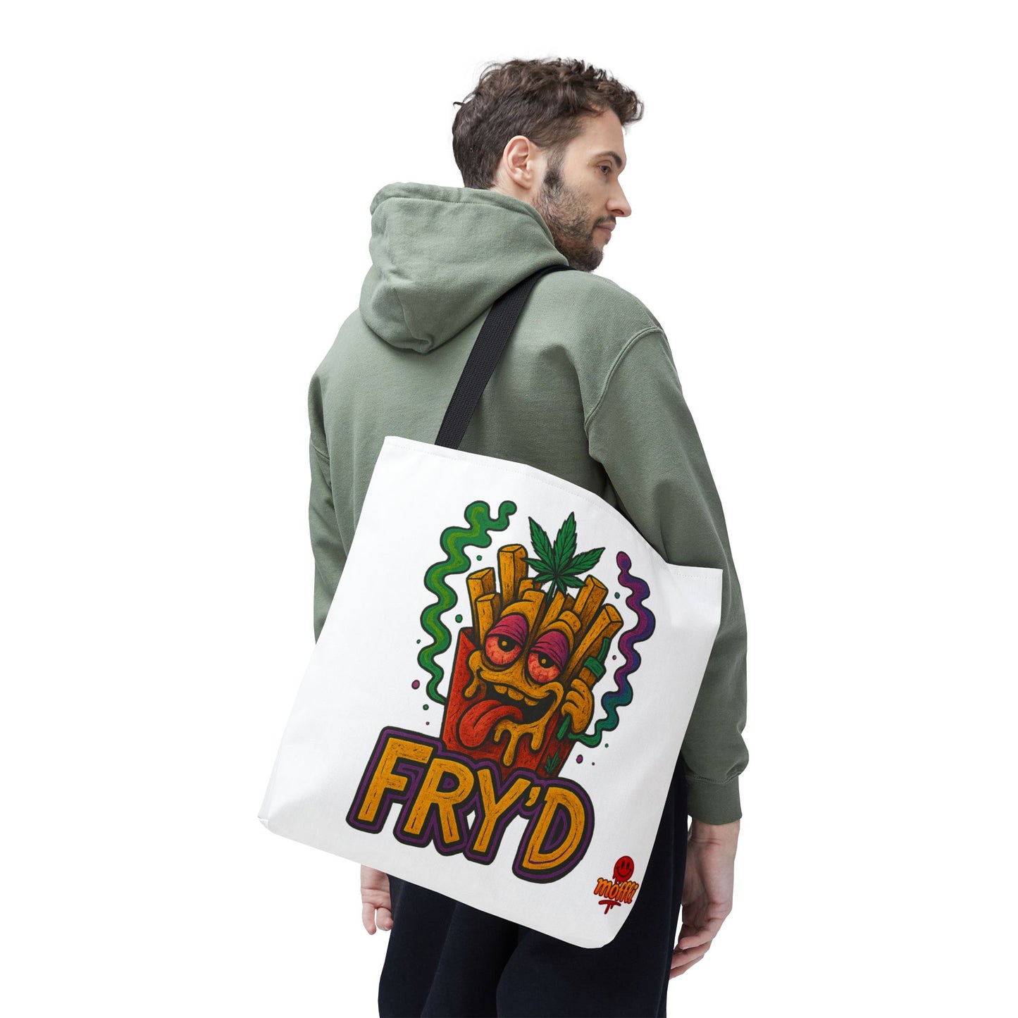 FRY’D Tote Bag – Funny Weed Fries 420 (Tax Included)