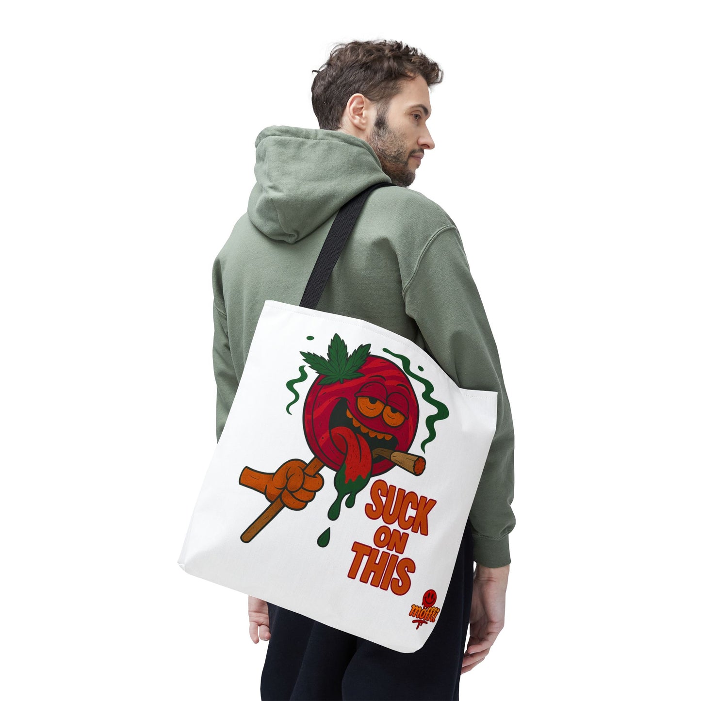 Suck on This Tote Bag – Funny Lollipop Weed Design (Tax Included)