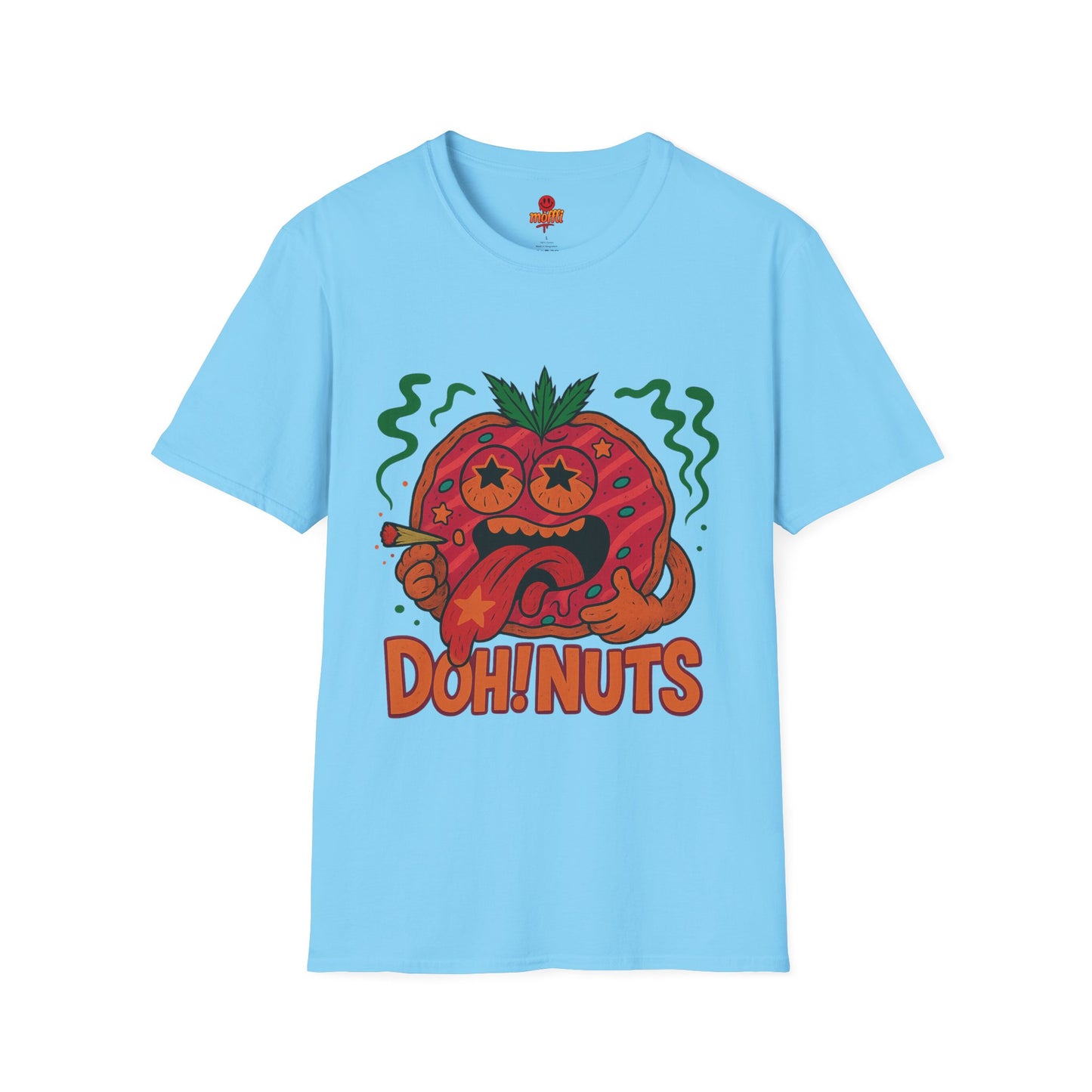 DOH! NUTS Funny Stoner Donut T-Shirt (Tax Included)