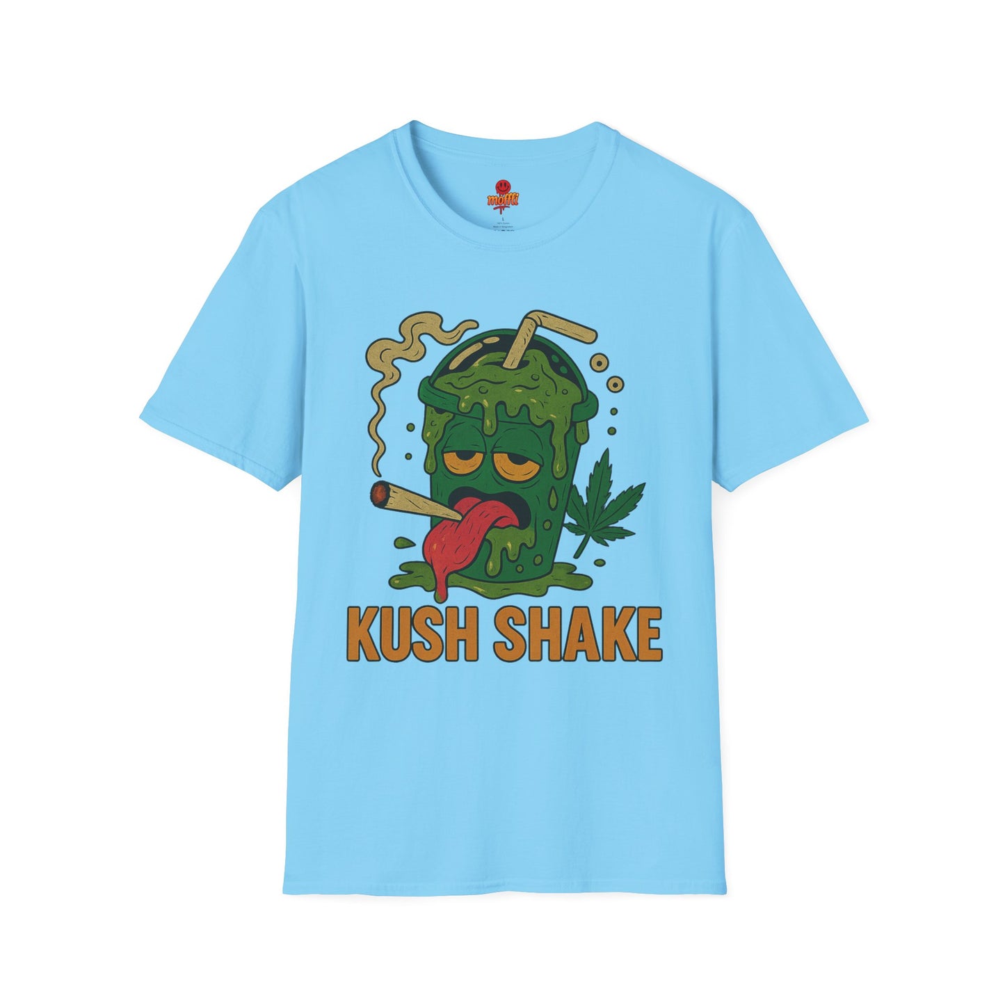 Kush Shake T-Shirt – Funny Weed Milkshake Shirt (Tax Included)