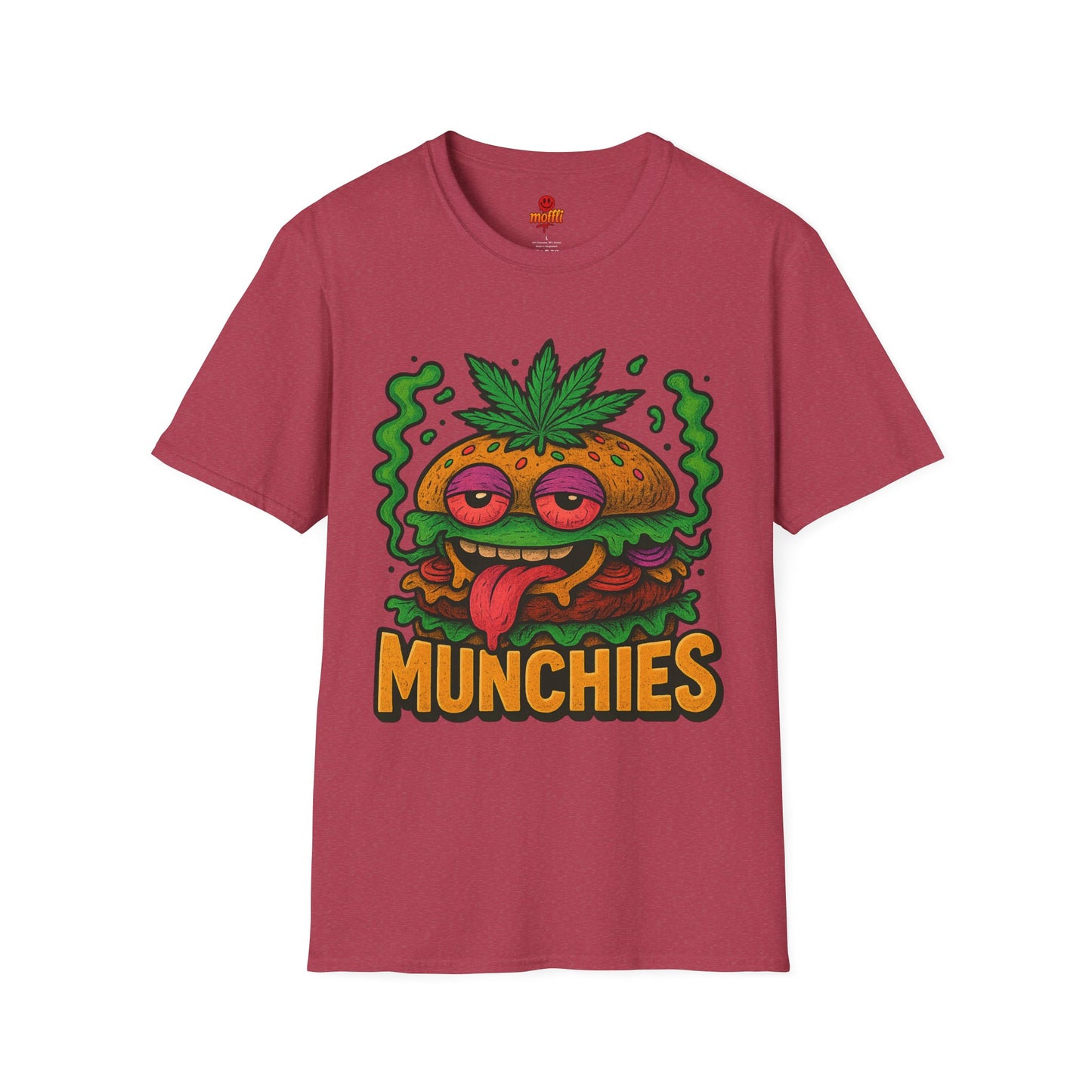 Munchies T-Shirt – Burger for Stoners (Tax Included)