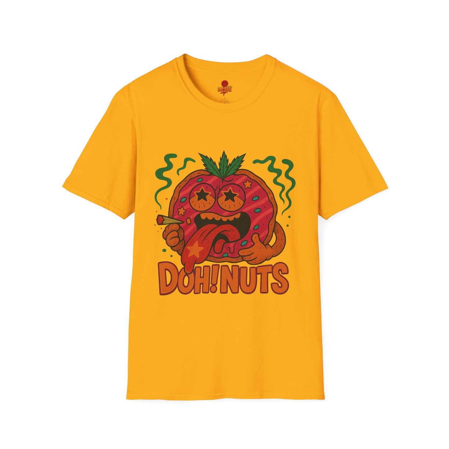 DOH! NUTS Funny Stoner Donut T-Shirt (Tax Included)