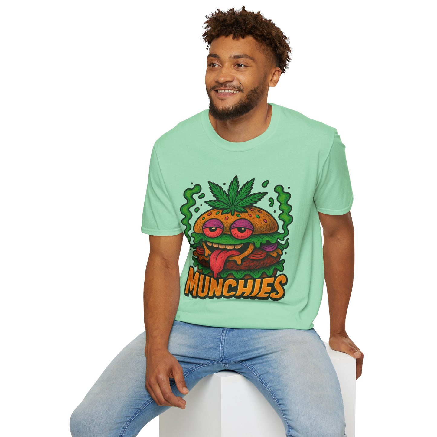 Munchies T-Shirt – Burger for Stoners (Tax Included)