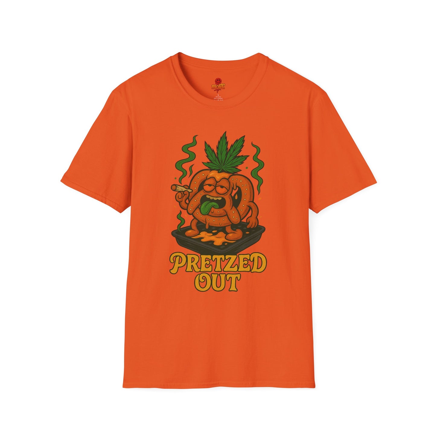Pretzed Out T-Shirt – Funny Stoner Pretzel Shirt (Tax Included)