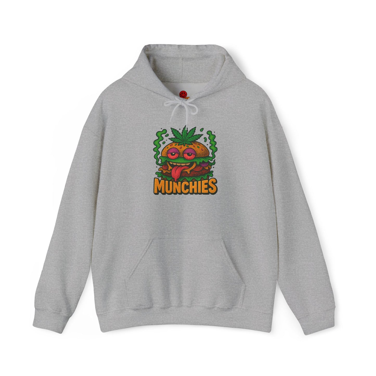 MUNCHIES Hoodie – Funny Weed Burger Stoner (Tax Included)