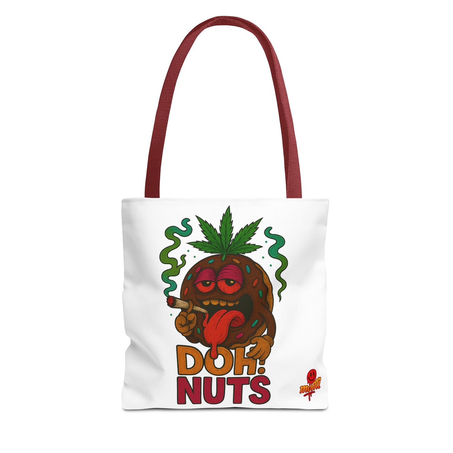 Doh! Nuts Tote Bag – Funny Weed Donut Design (Tax Included)