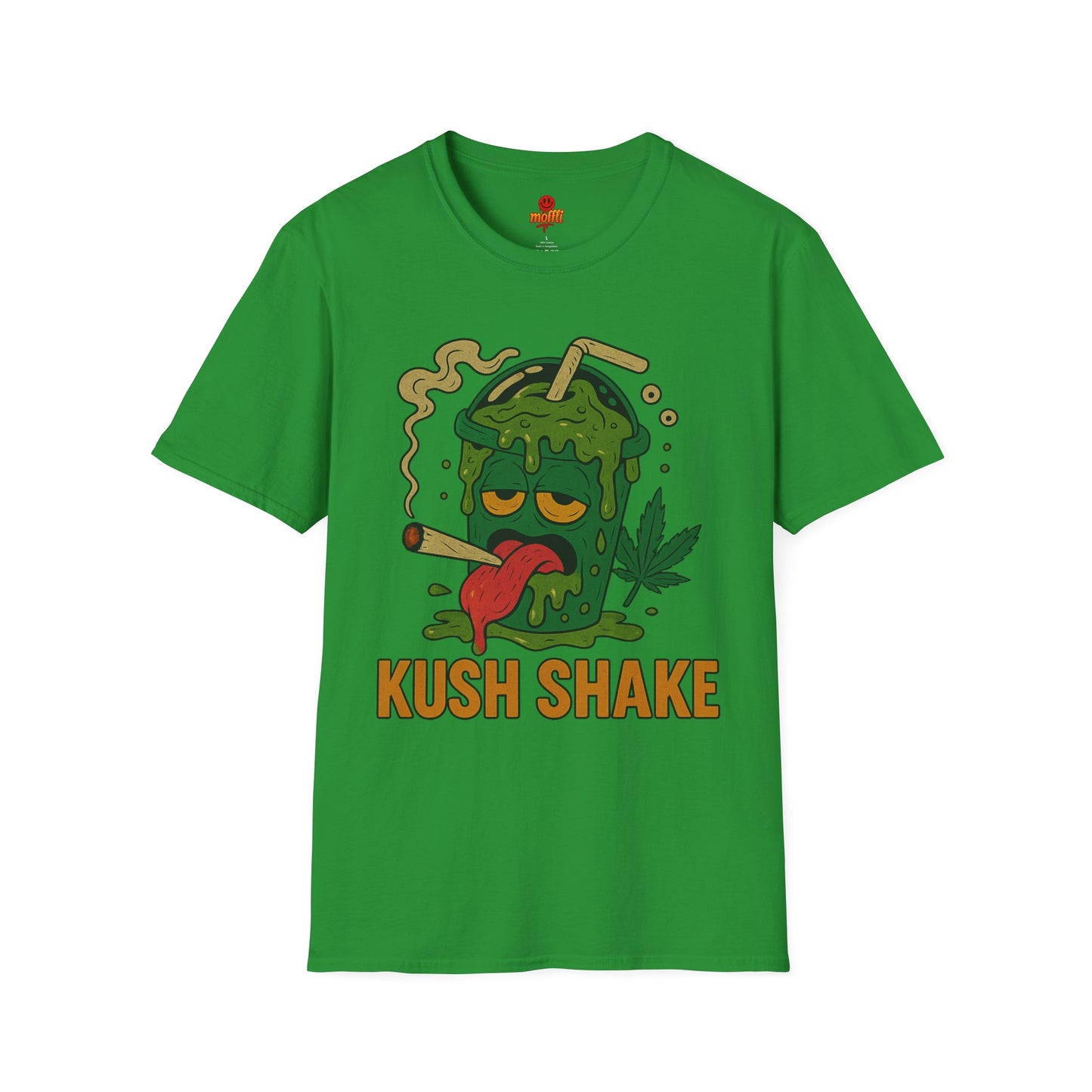 Kush Shake T-Shirt – Funny Weed Milkshake Shirt (Tax Included)