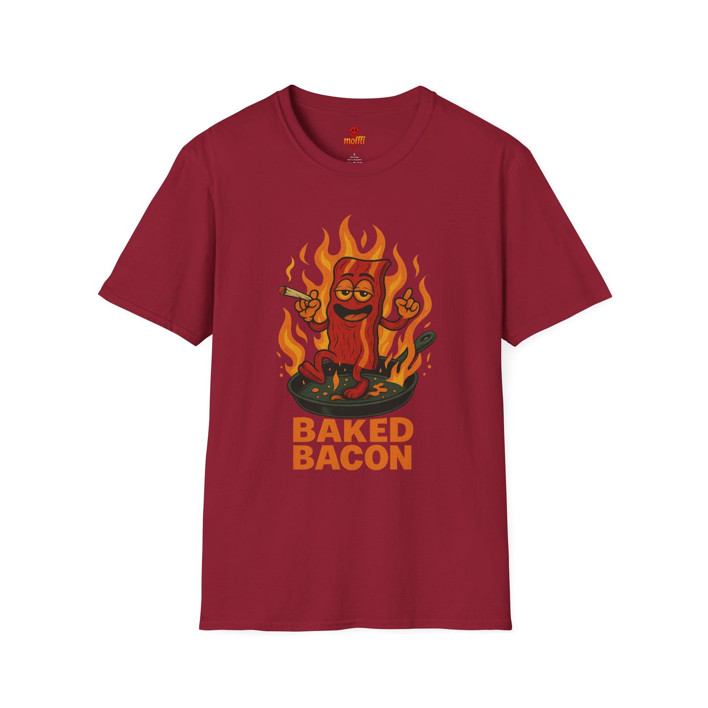Baked Bacon T-Shirt – Funny Weed Bacon Shirt (Tax Included)