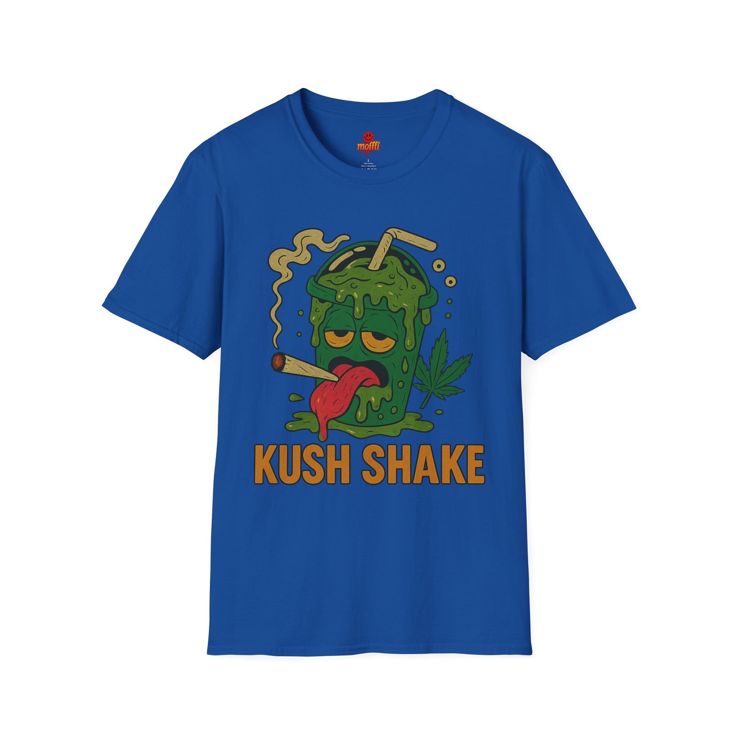 Kush Shake T-Shirt – Funny Weed Milkshake Shirt (Tax Included)