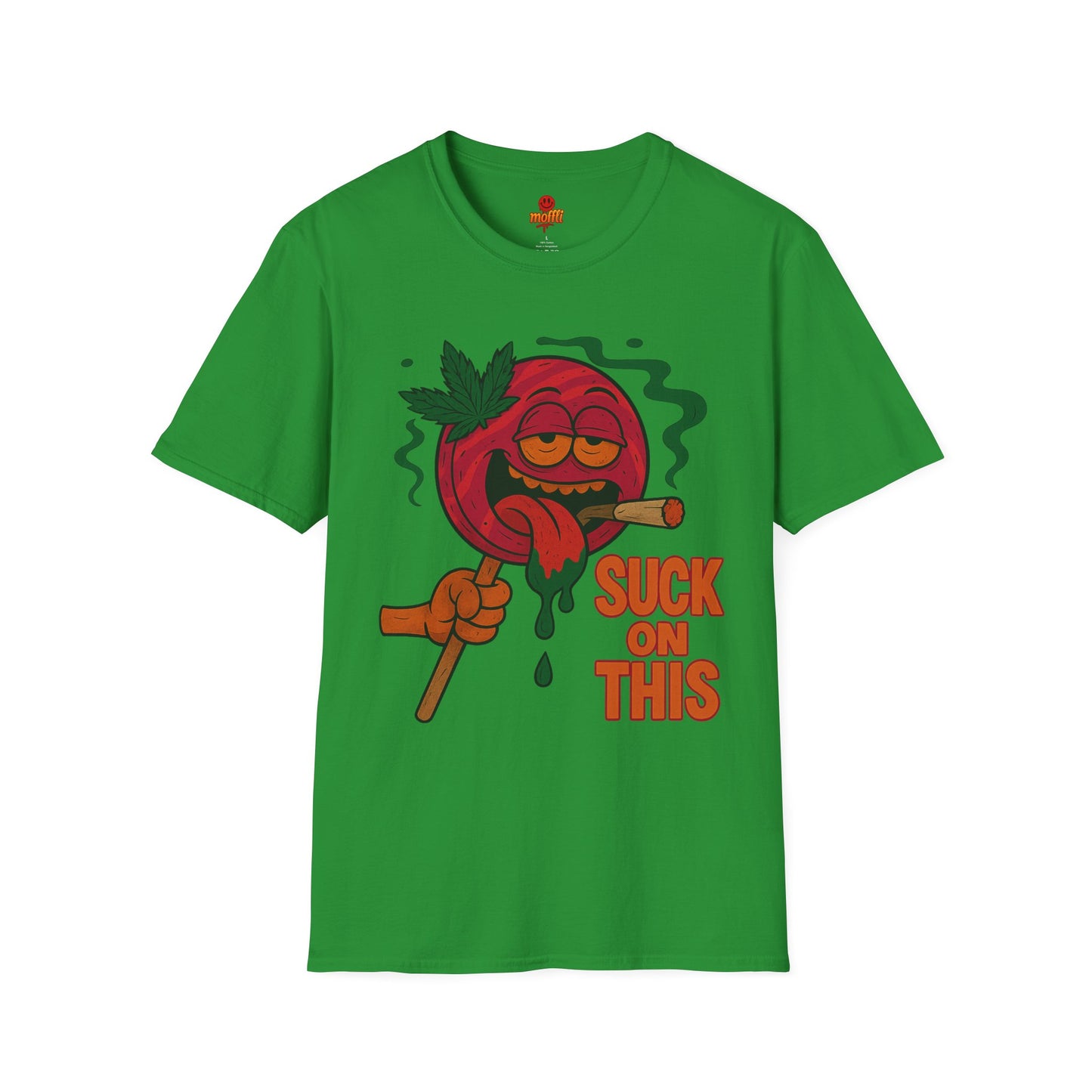 Suck On This T-Shirt – Funny Weed Lollipop Shirt (Tax Included)