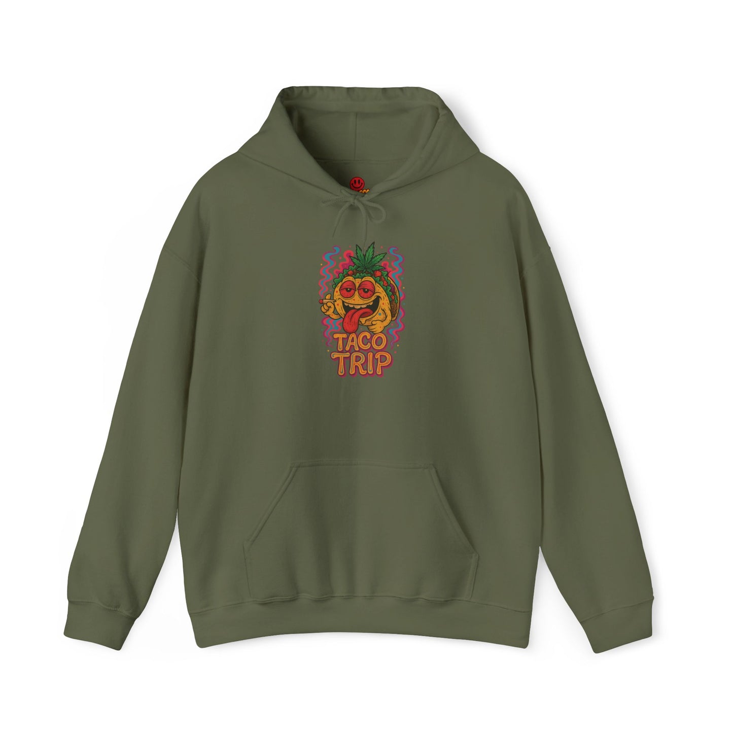 Taco Trip Hoodie – Funny Weed Taco (Tax Included)