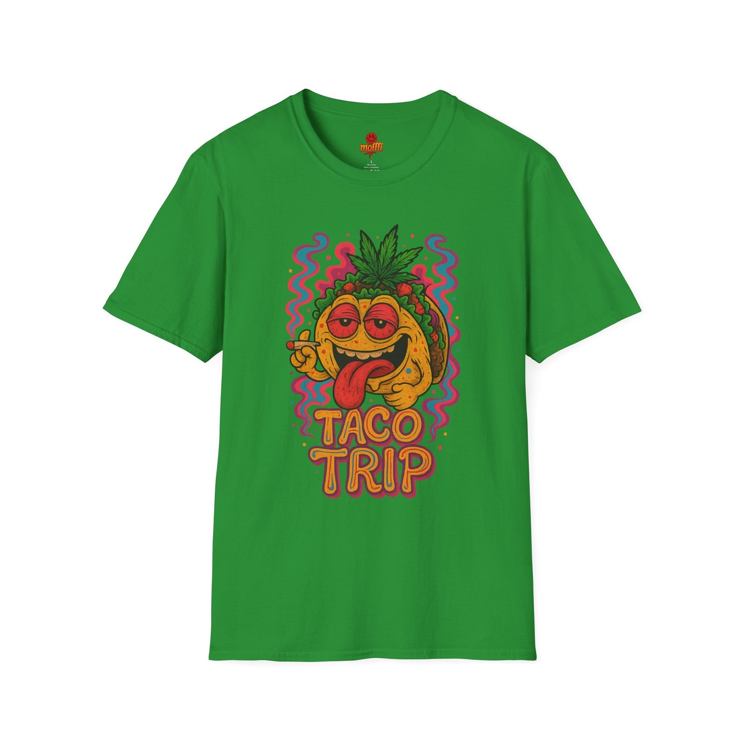 Taco Trip T-Shirt – Funny Weed Taco Shirt (Tax Included)