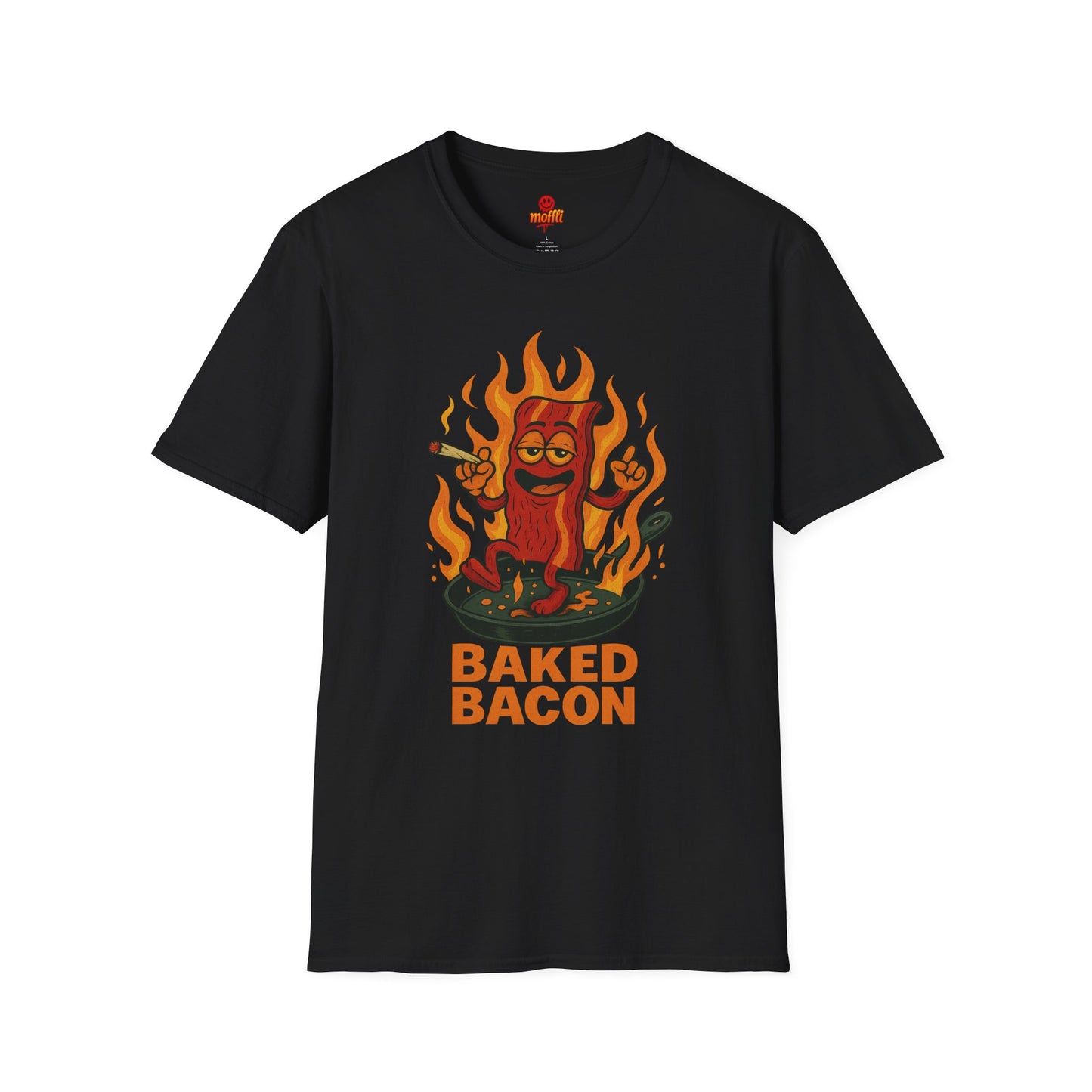 Baked Bacon T-Shirt – Funny Weed Bacon Shirt (Tax Included)