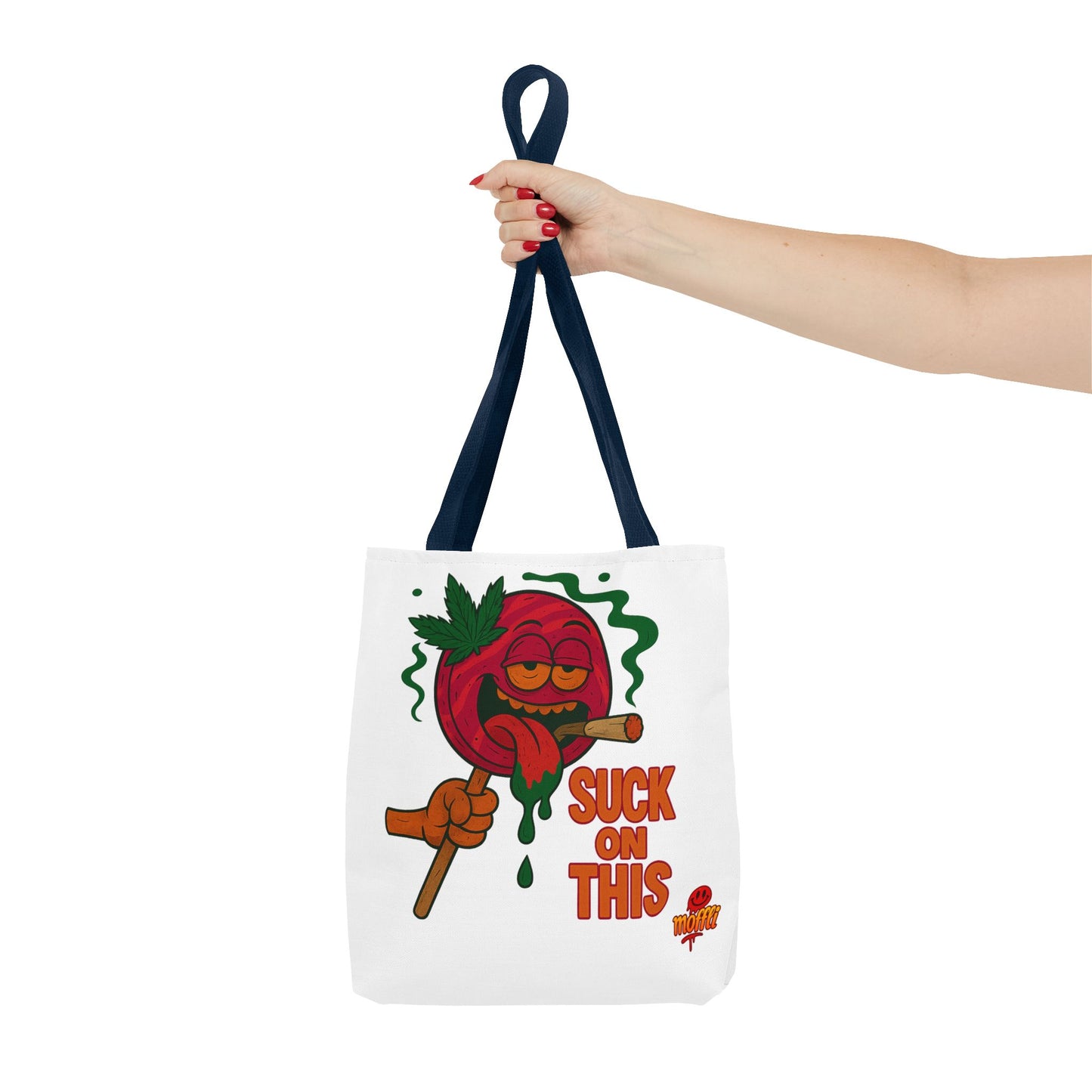Suck on This Tote Bag – Funny Lollipop Weed Design (Tax Included)