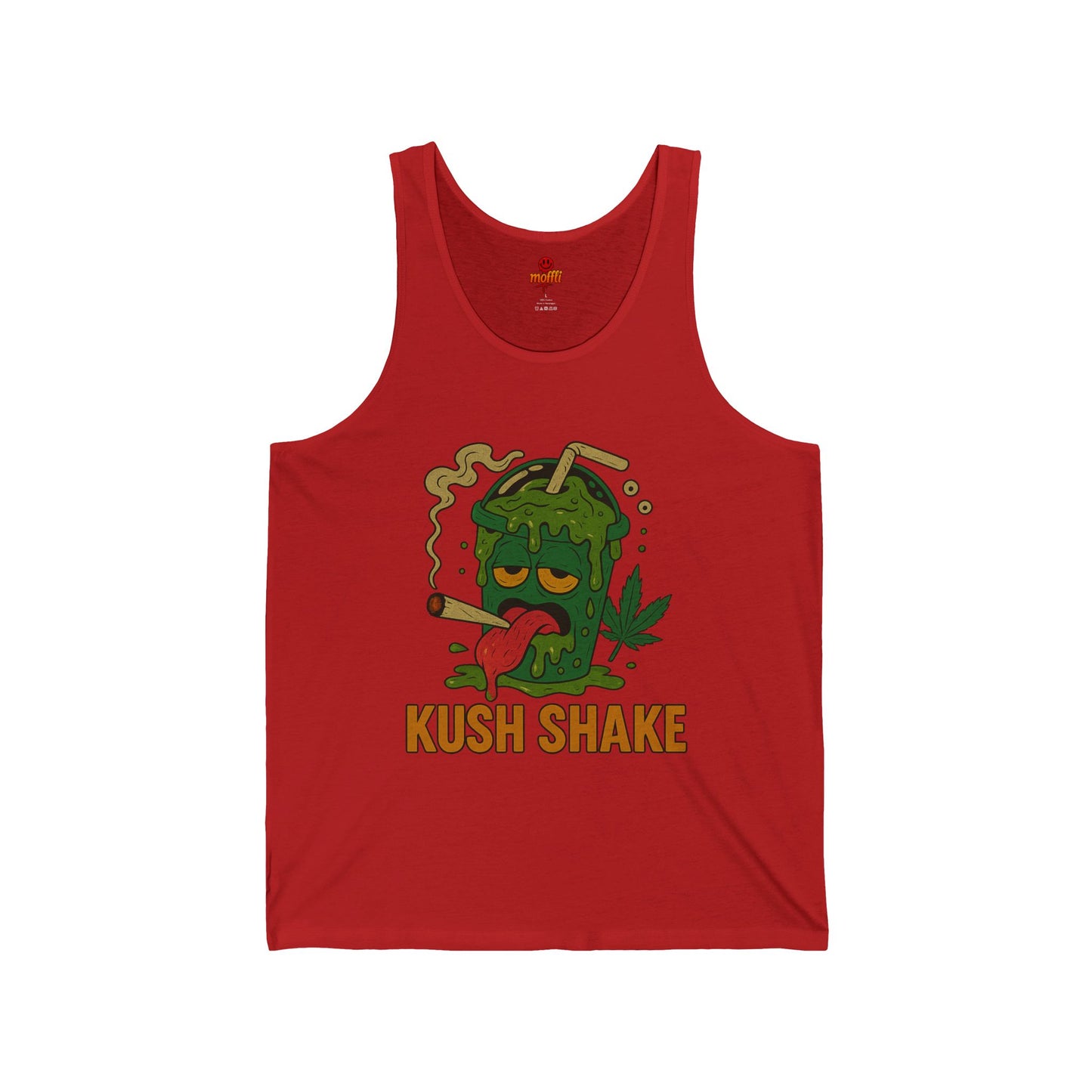 Kush Shake Tank Top, Funny Weed Milkshake (Tax Included)